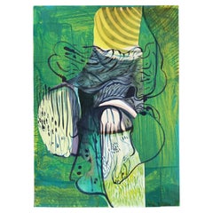 It Was a Time of Suspended Action 2019-20 Tempera e acrilico su carta di A. Roma