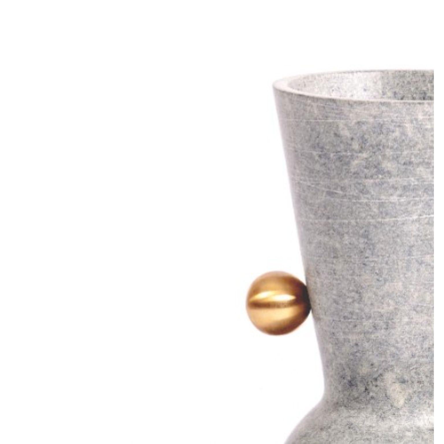 Moderno Ita 1, Vaso in pietra ollare di Alva Design in vendita