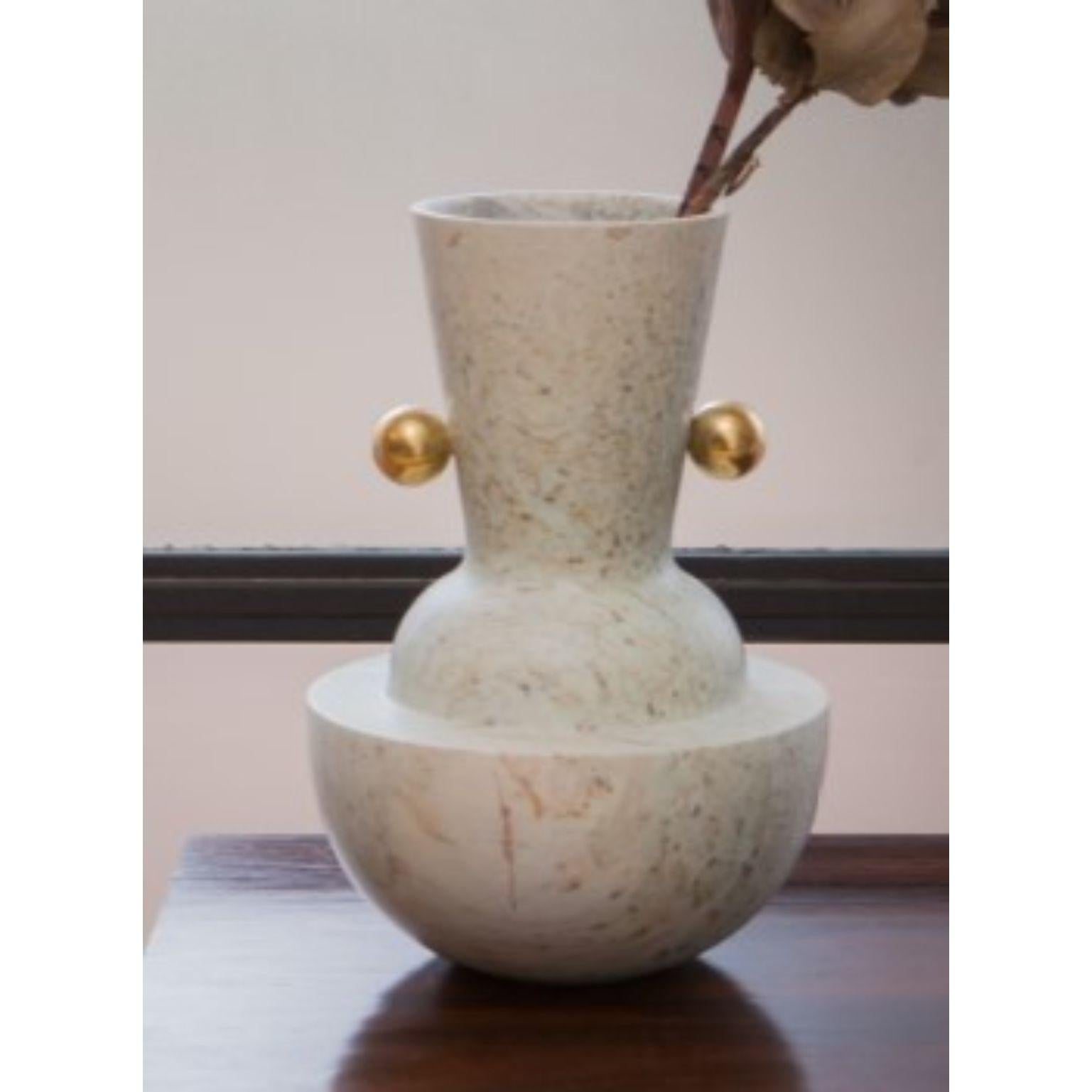 Contemporary Ita 1, Soapstone Vase by Alva Design