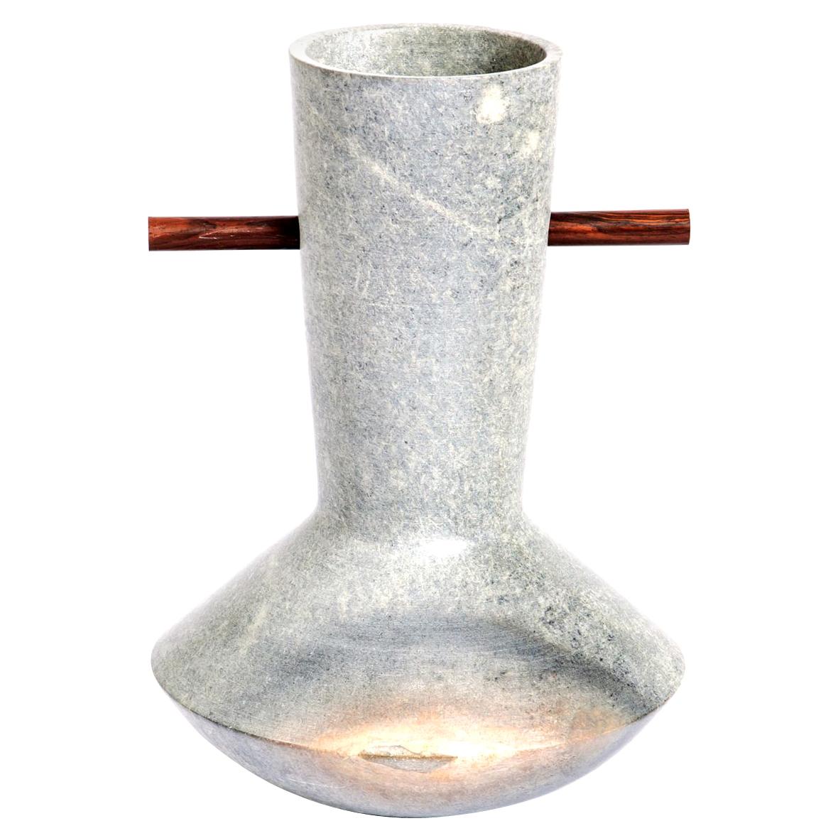Ita 3, Soapstone Vase by Alva Design For Sale