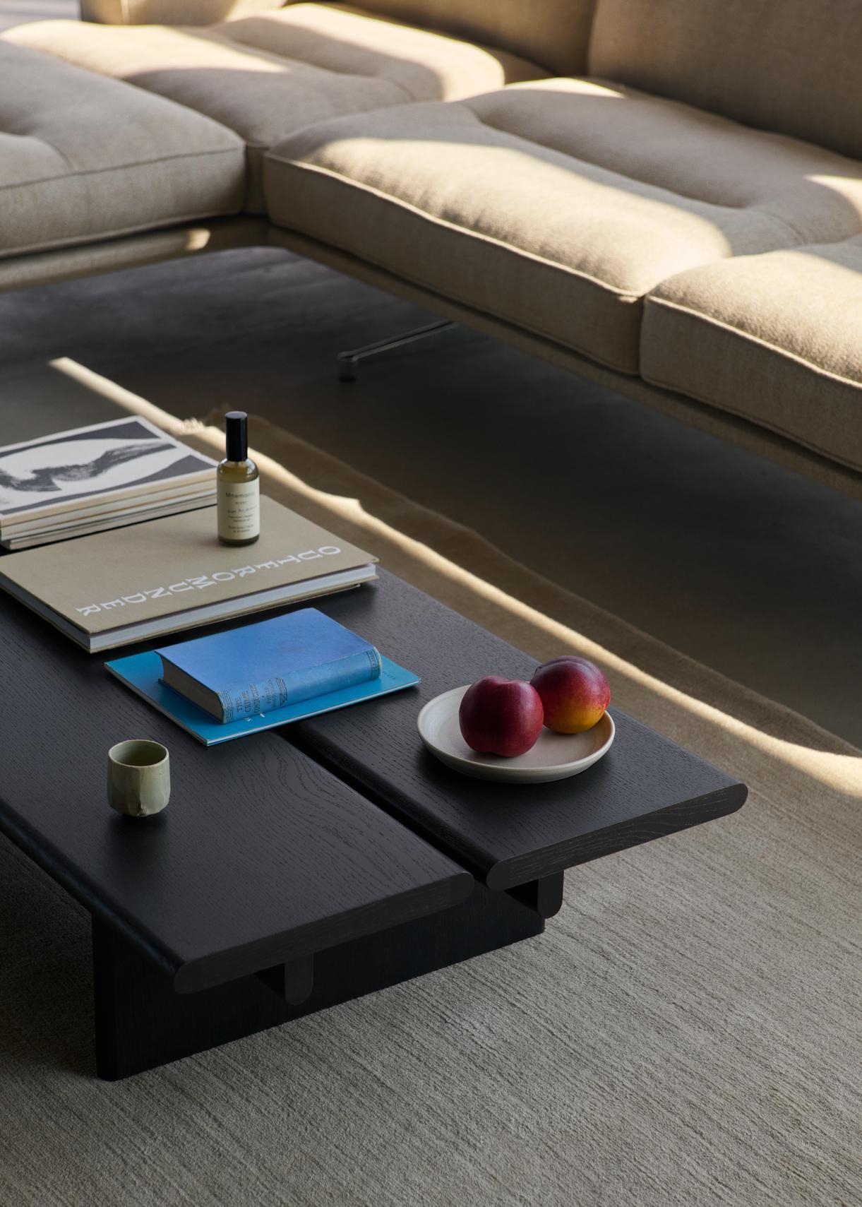 Contemporary Ita OS3 Coffee Table in Dark Stained Oak by OEO Studio for &Tradition For Sale