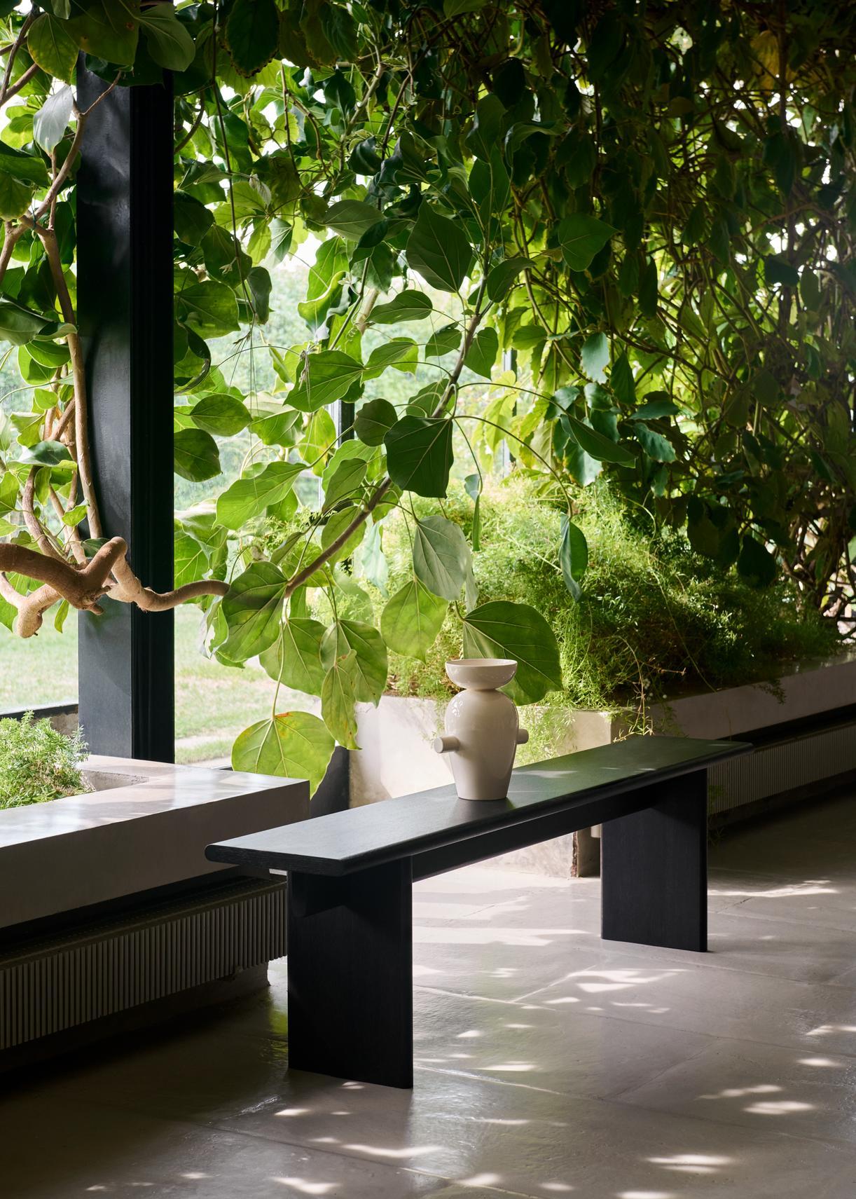 Scandinavian Modern Ita OS5 Bench in Dark Stained Oak by OEO Studio for &Tradition For Sale