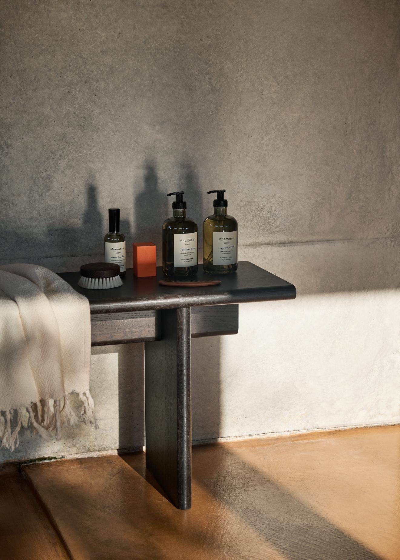 Polish Ita OS5 Bench in Dark Stained Oak by OEO Studio for &Tradition For Sale