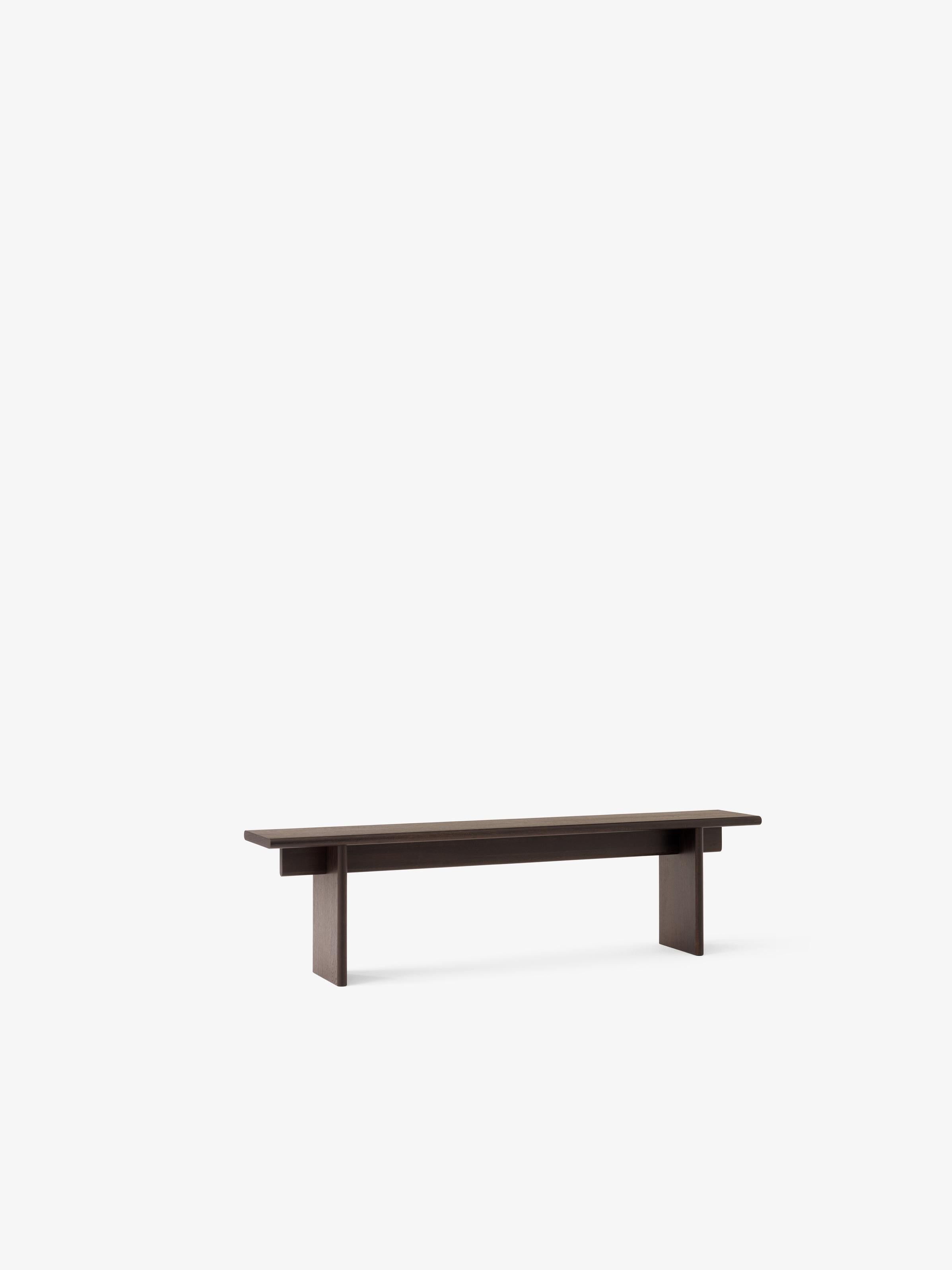 Ita OS5 Bench in Dark Stained Oak by OEO Studio for &Tradition In New Condition For Sale In Dubai, AE