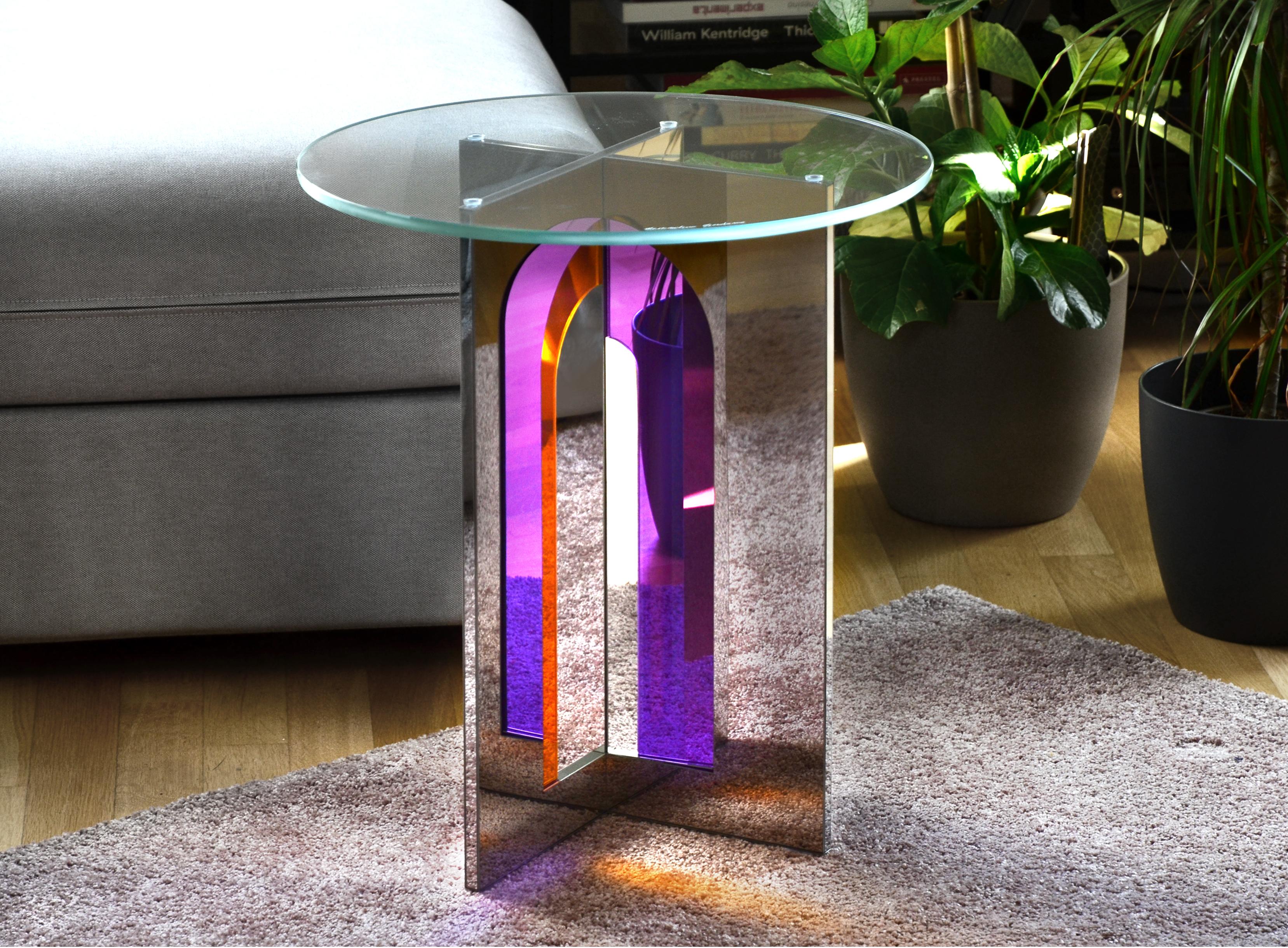Post-Modern Itaca 45 Side Table by Atlas Project For Sale