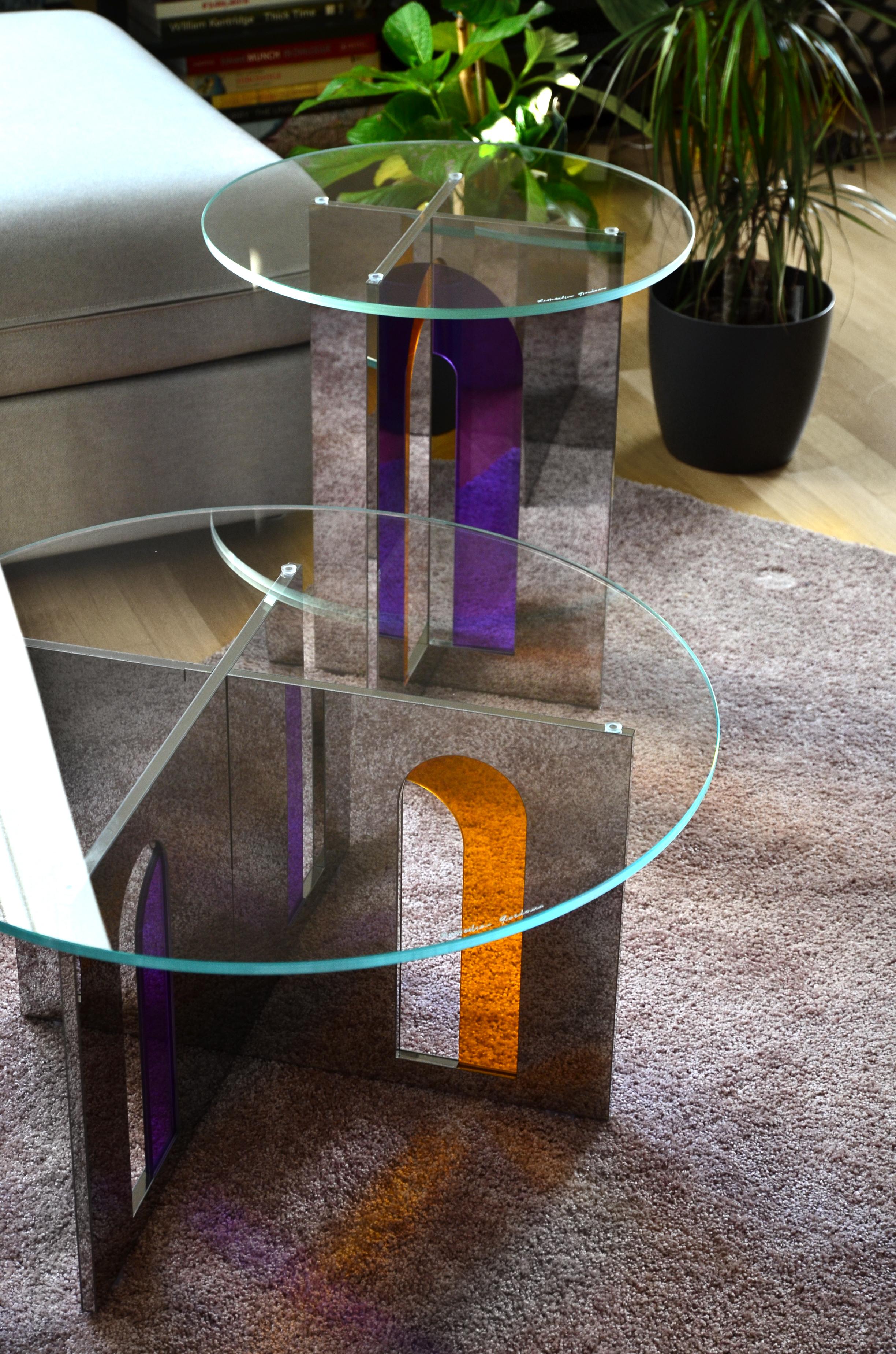 Fait main Table basse Itaca par Atlasproject en vente