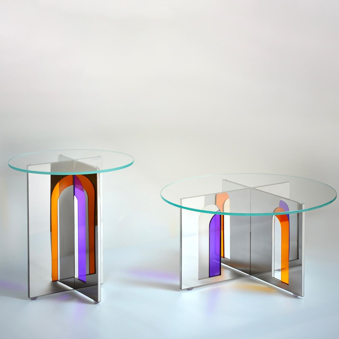 Italian Itaca Side Table by Atlasproject For Sale