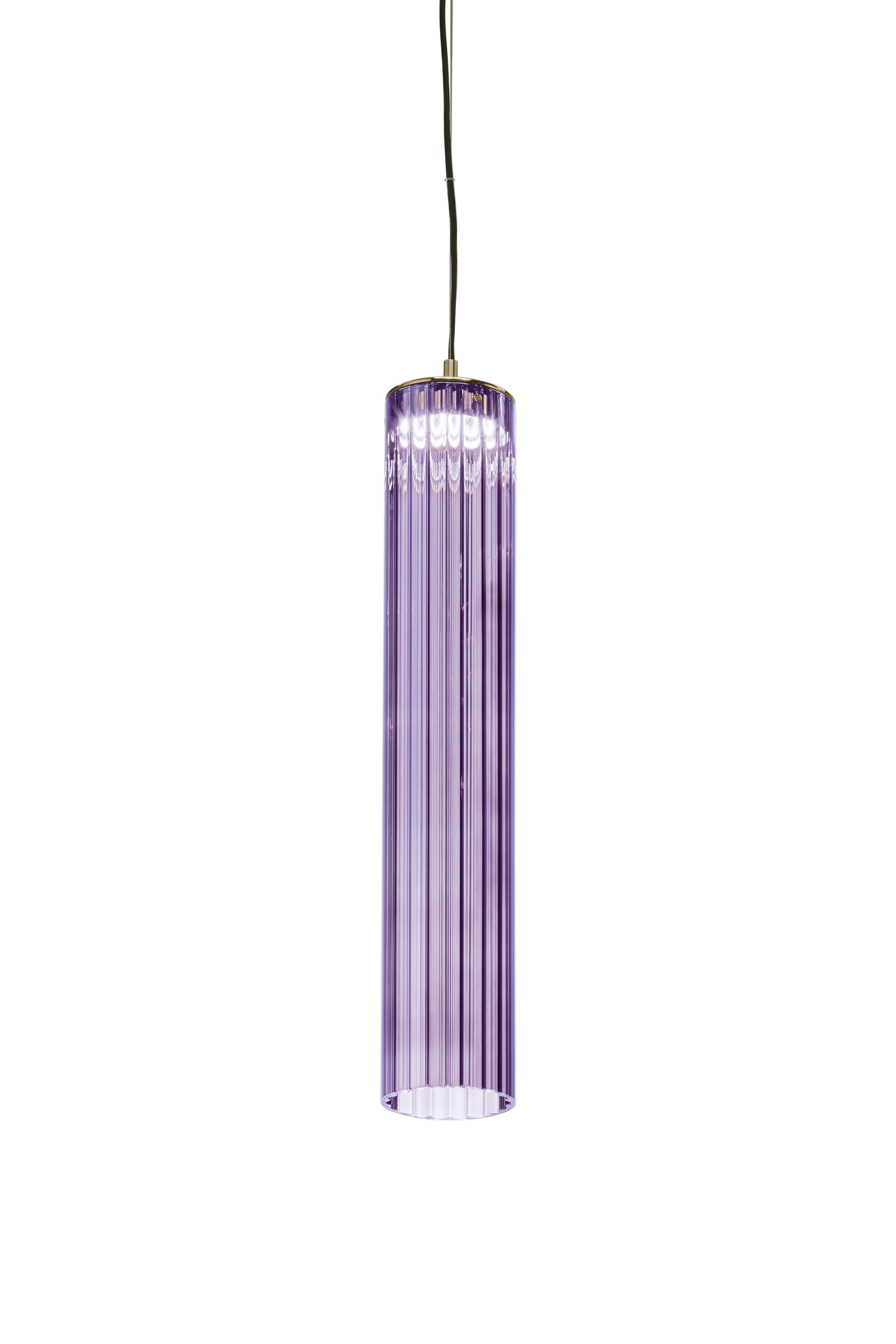 Metallo Lampada a sospensione Itala S1 Big Transparent di Euroluce Bigli in vendita
