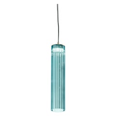 Itala S1 Medium Aquamarine Pendant Lamp by Euroluce Lampadari