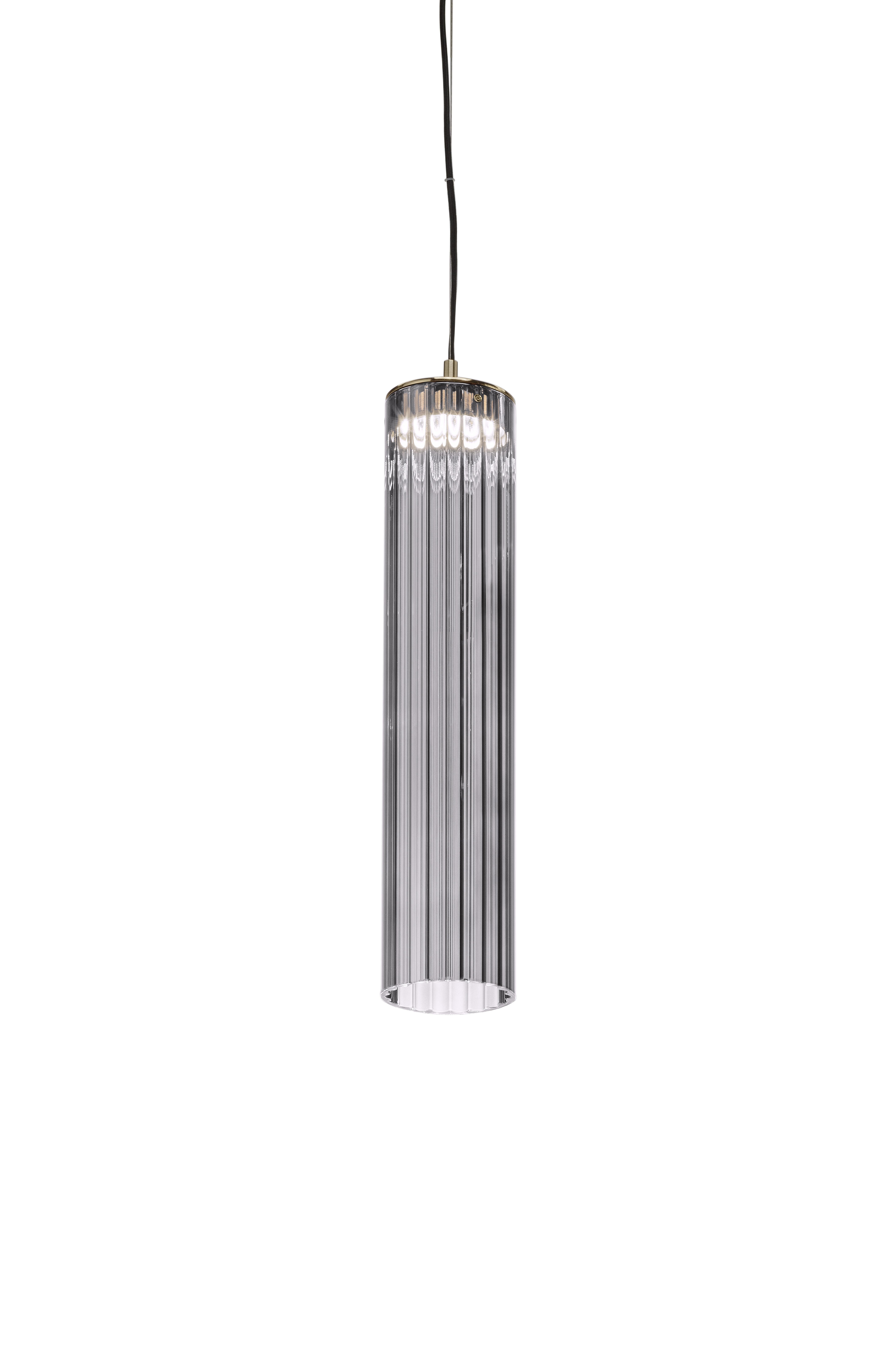 Lampada a sospensione Itala S1 Medium Transparent di Euroluce Lampadari In condizioni Nuovo in vendita a Geneve, CH
