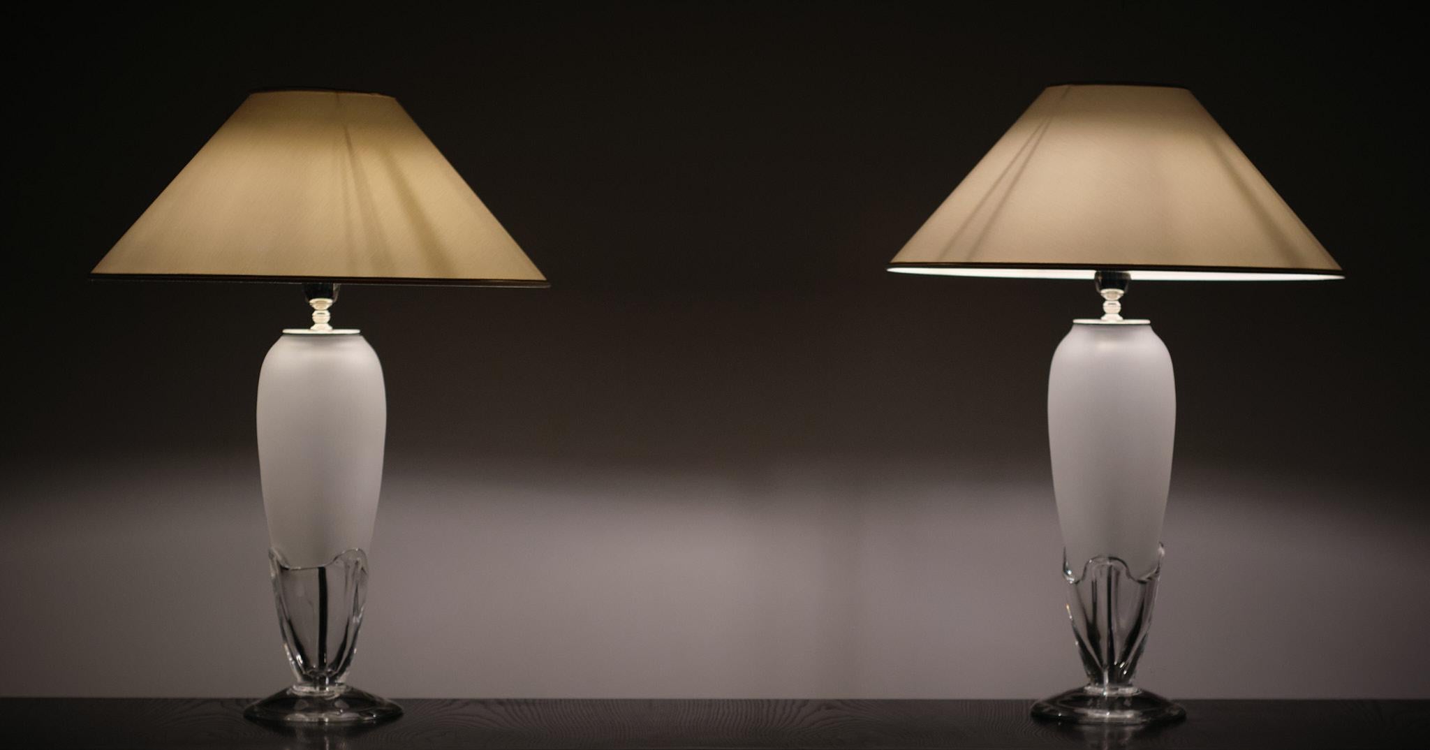 Italamps Hollywood Regency 2 Table Lamps, Designer Roberta Vitadello In Good Condition For Sale In Den Haag, NL