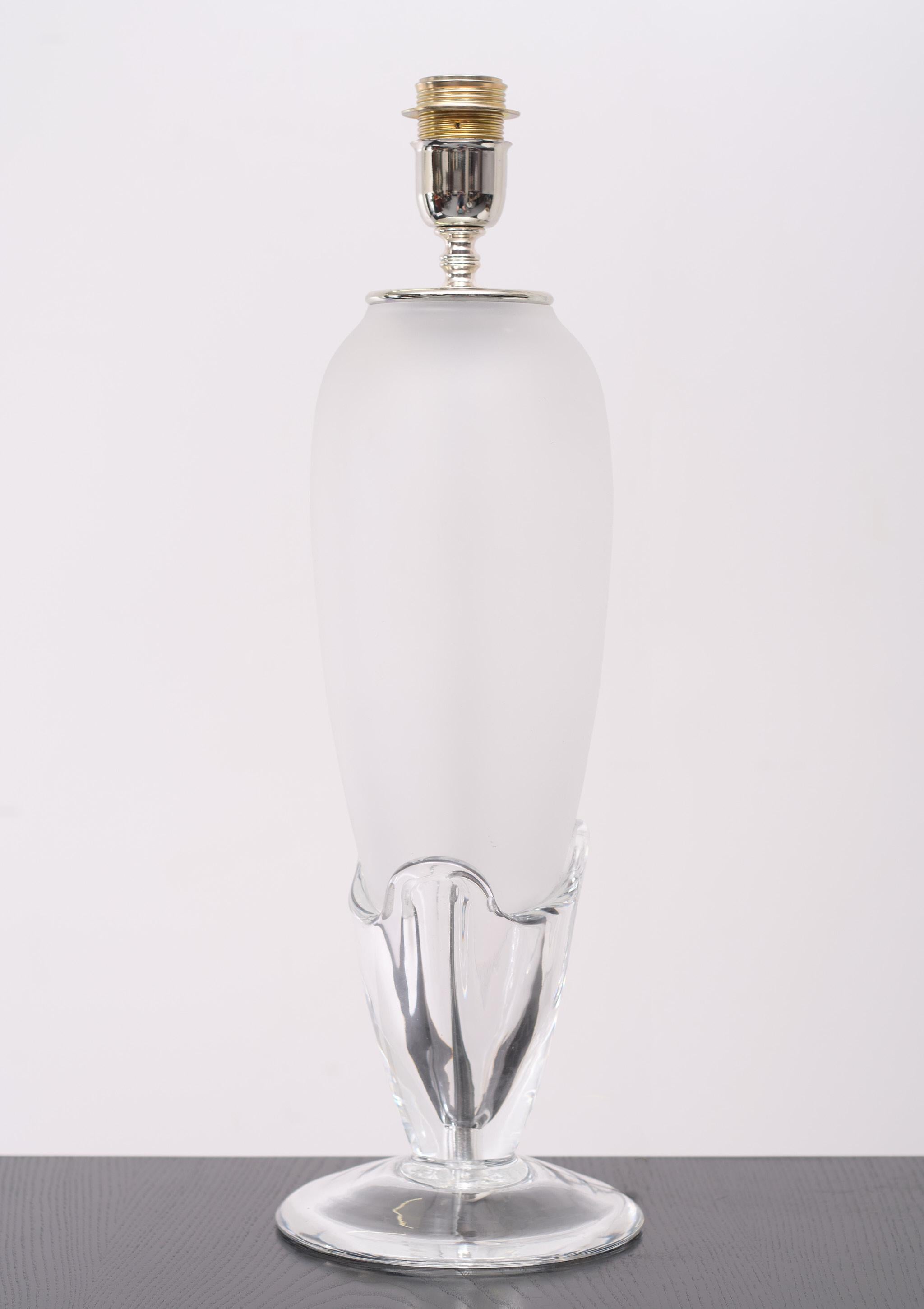 Cristal Italamps Hollywood Regency 2 lampes de bureau, designer Roberta Vitadello en vente