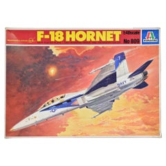 Italeri No. 809 – McDonnell Douglas F-18 Hornet Model Kit... - Italy 1980s