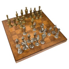 Italfama Italian Renaissance Themed 32-Piece Metal Chess Set Italfama Italian Renaissance Themed 32-Piece Metal Chess Set