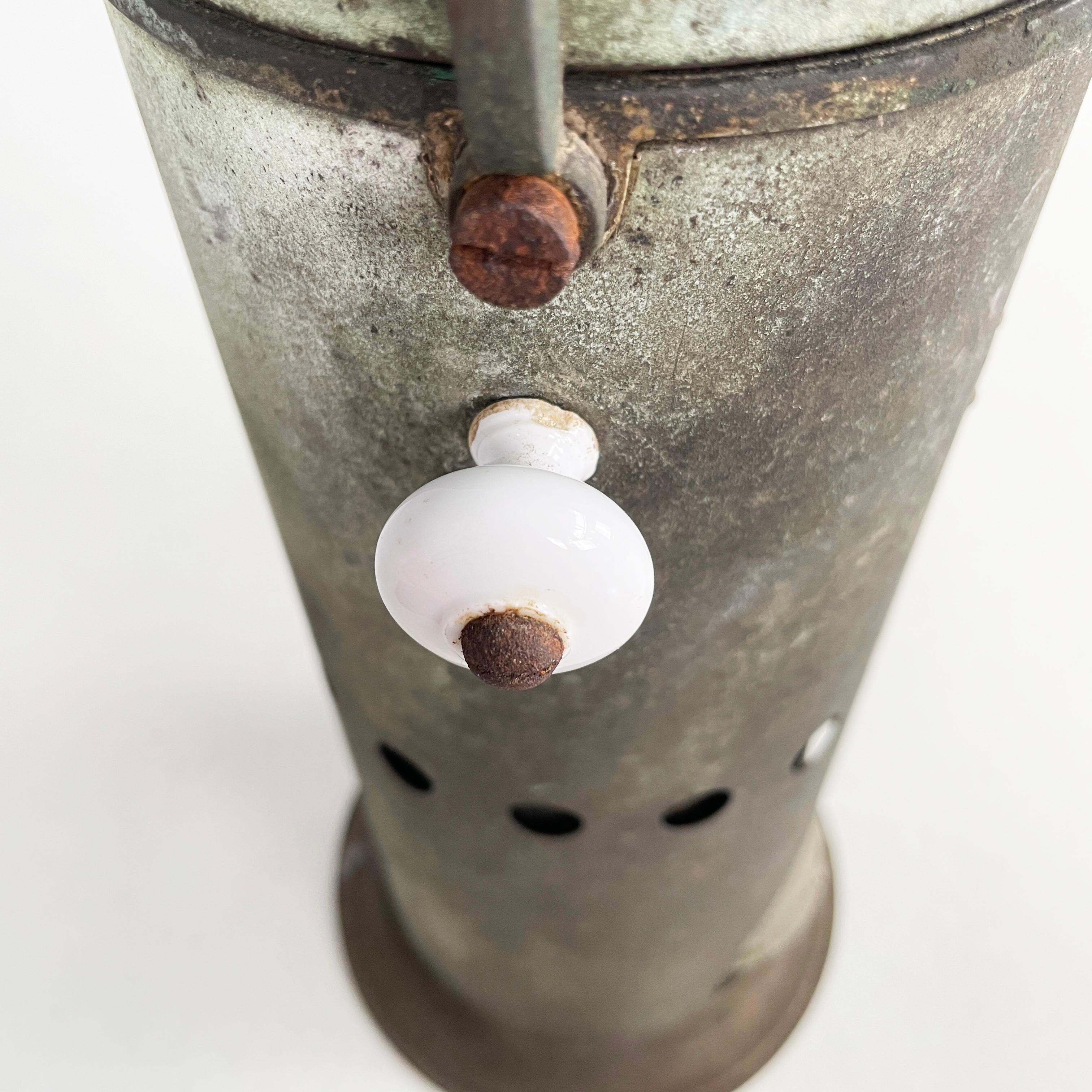 Itali mid-century modern  Metal medical sterilizer by Carlo Erba Milano, 1900s 4