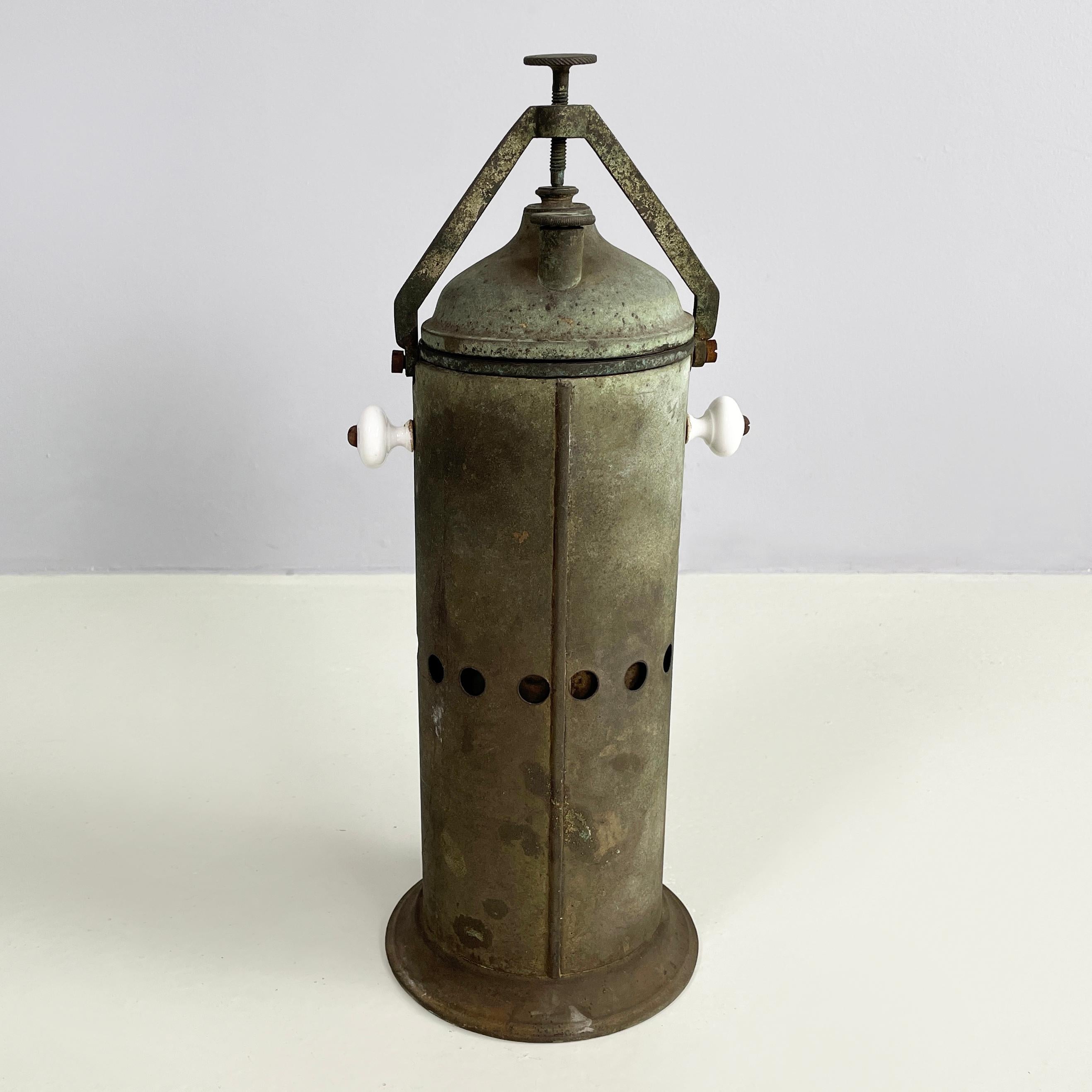 20th Century Itali mid-century modern  Metal medical sterilizer by Carlo Erba Milano, 1900s
