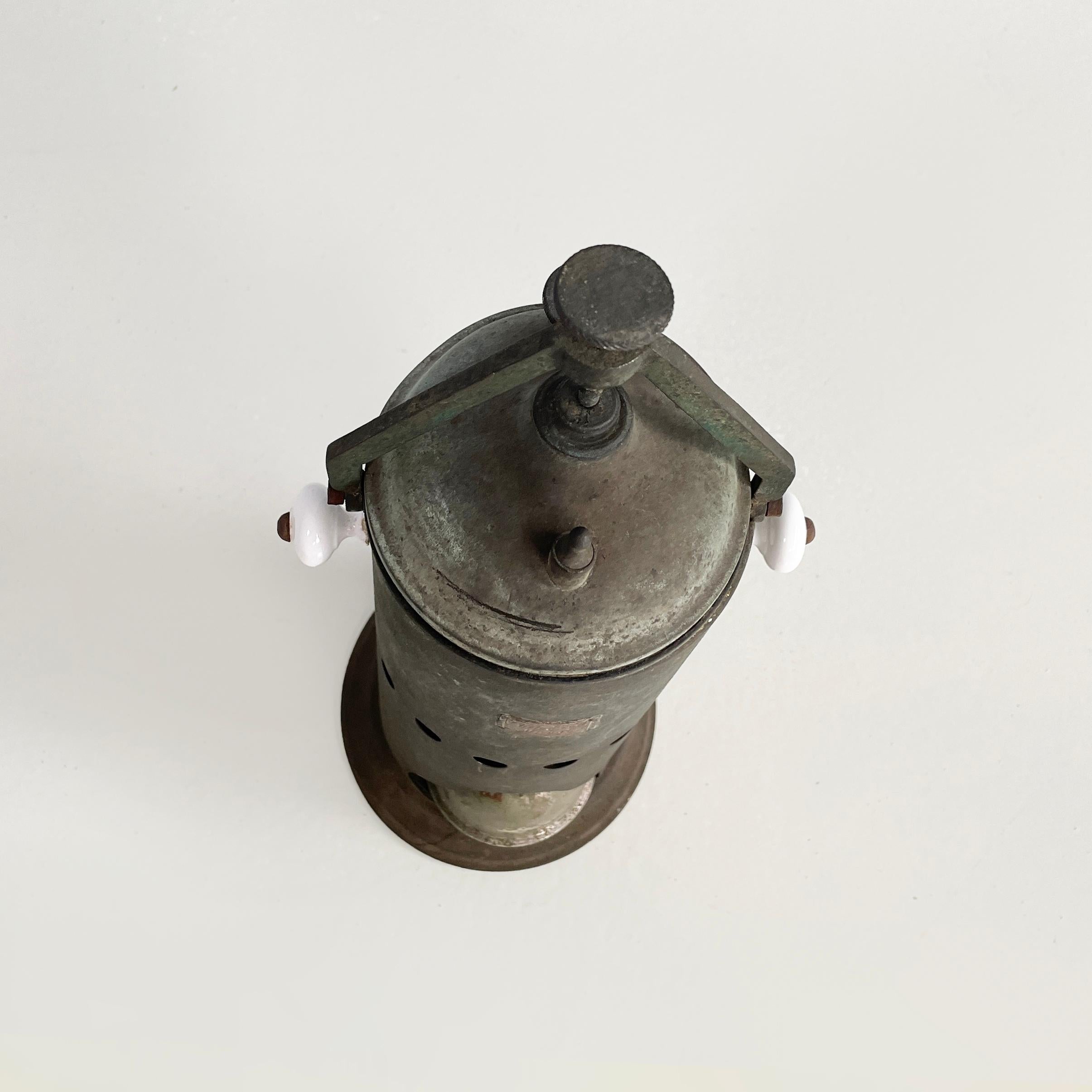 Itali mid-century modern  Metal medical sterilizer by Carlo Erba Milano, 1900s 1