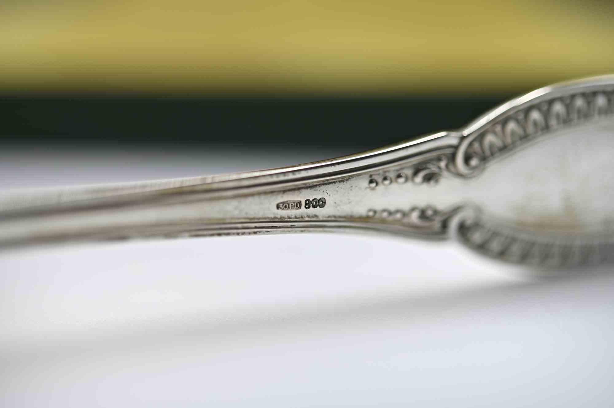 Italia 800 Silber Kinderbesteck im Etui, Mitte 20. Jahrhundert im Zustand „Gut“ im Angebot in Roma, IT