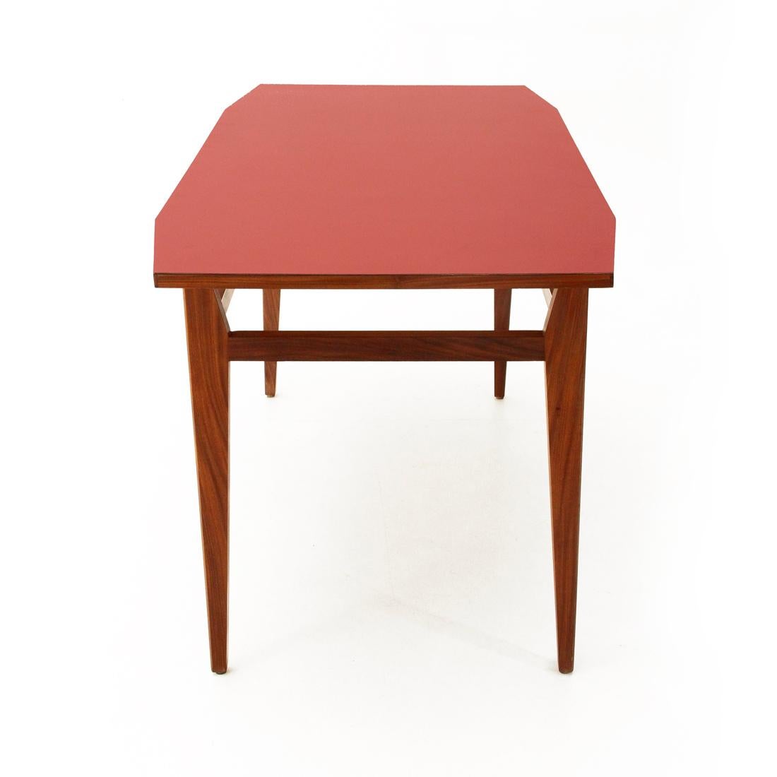 red formica table