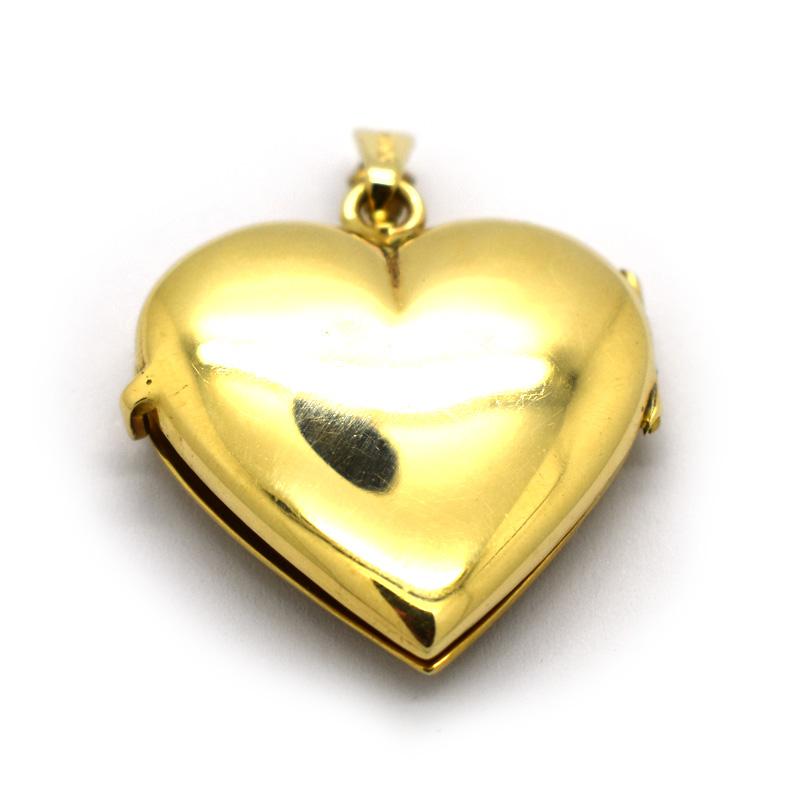 Women's Italian 14 Carat Gold Heart Locket