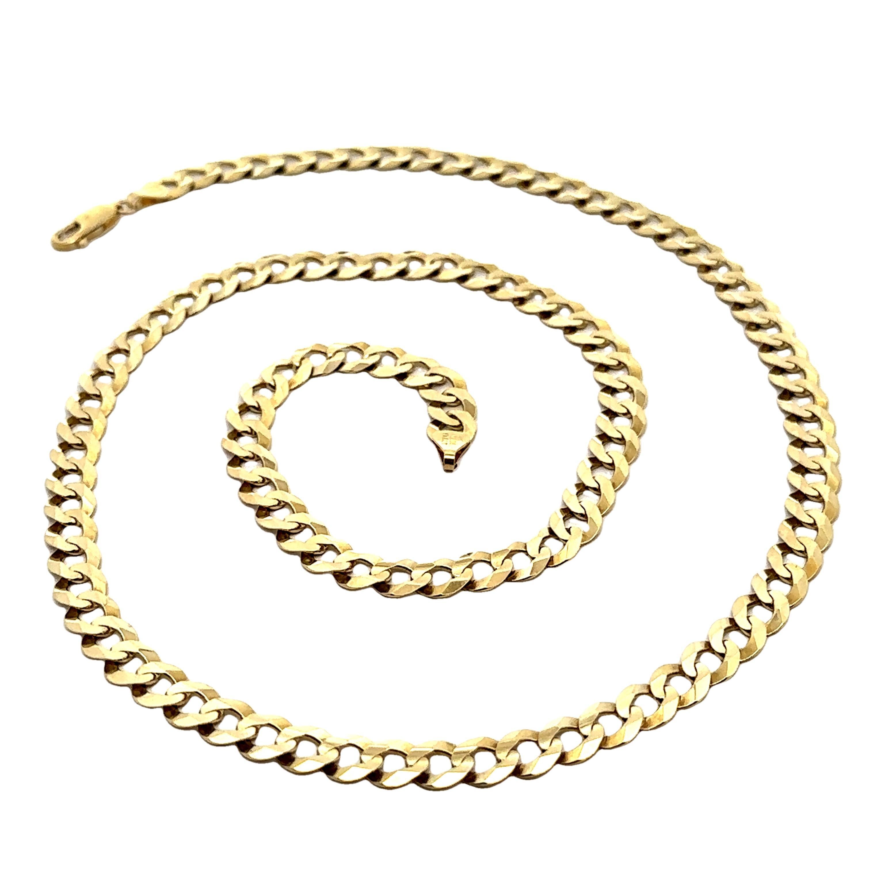 Italienische 14k Gold 24