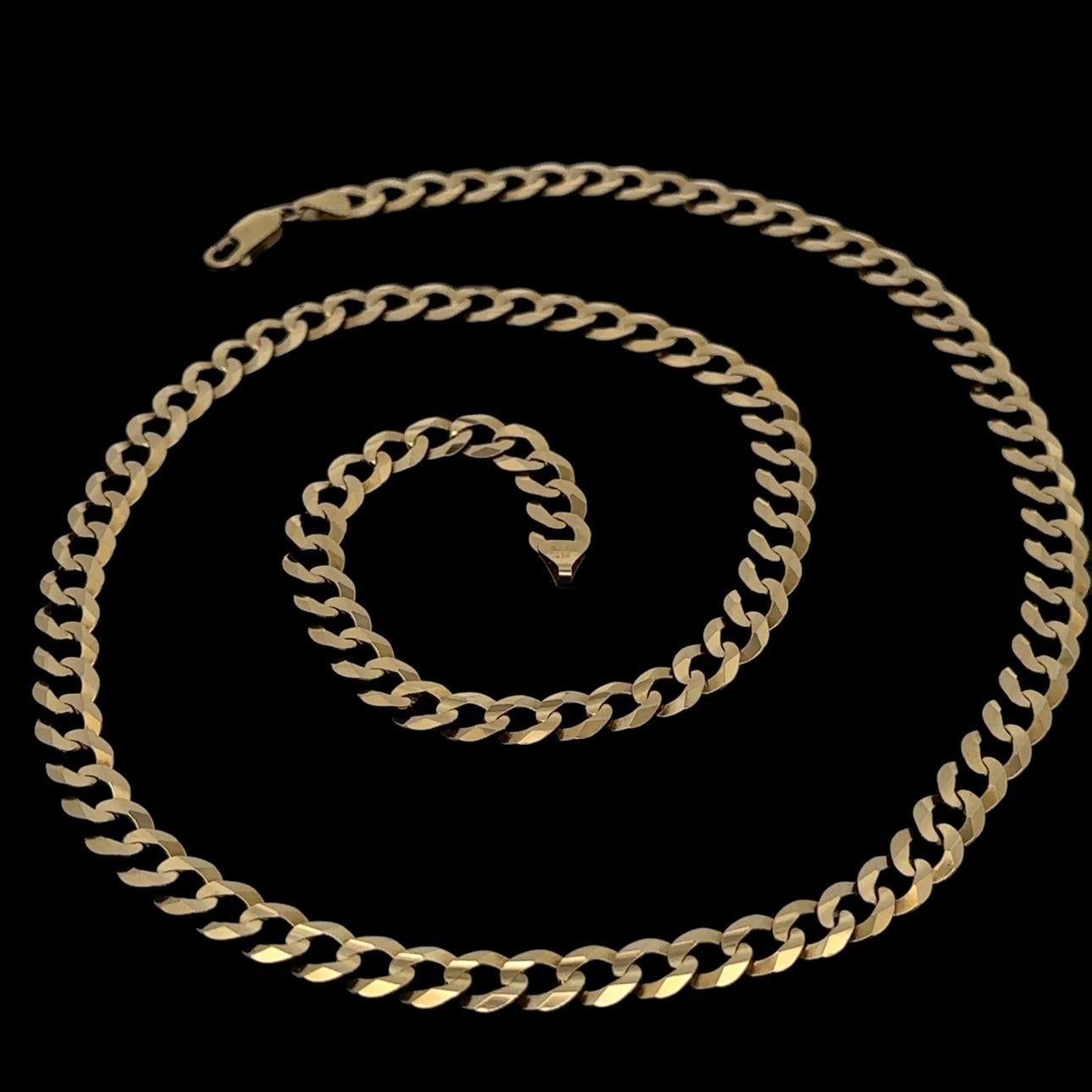 Italienische 14k Gold 24