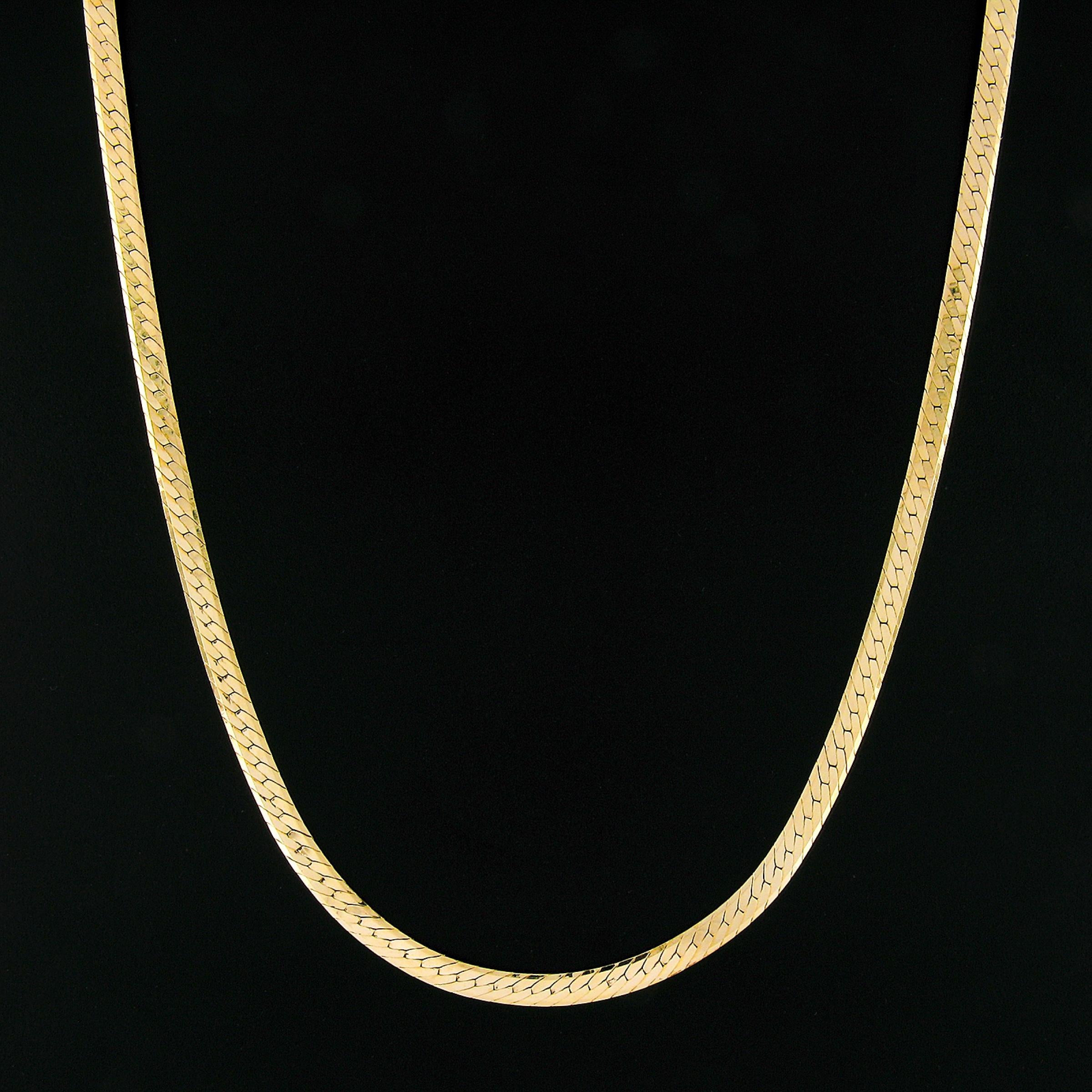flat mesh chain