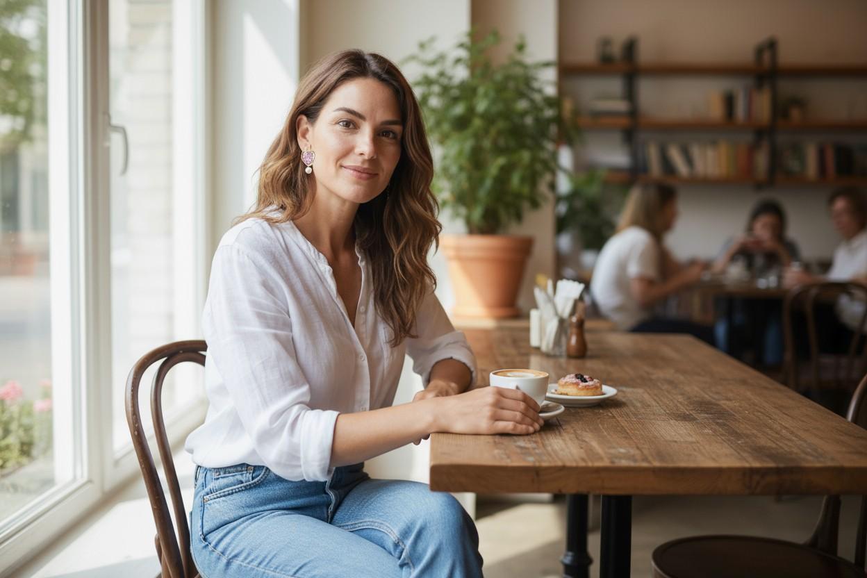 Boucles d'oreilles italiennes en or 14 carats avec camées déesses en améthyste sculptées à la main en vente 1