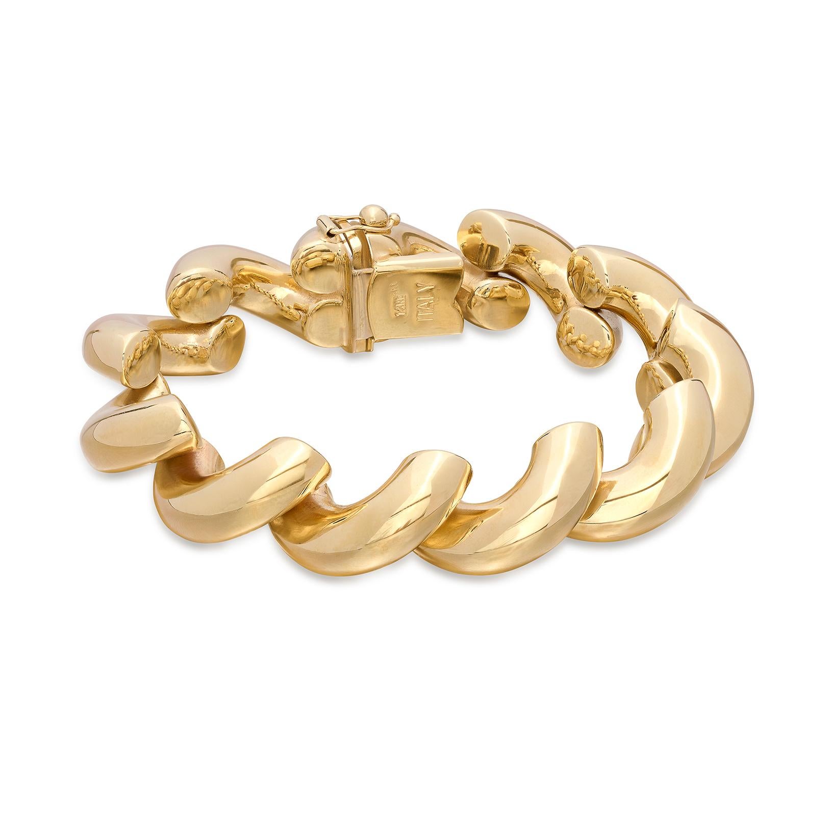 Italian 14k Gold San Marco Bracelet 1