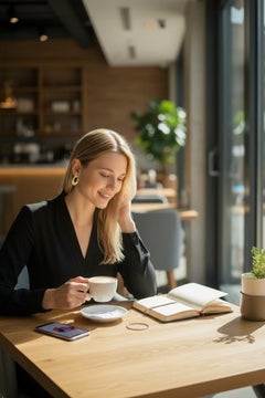 Italian 14K Gold Scalloped Hoop Earrings Attributed to Bob Newhart 1.5 Inch Long