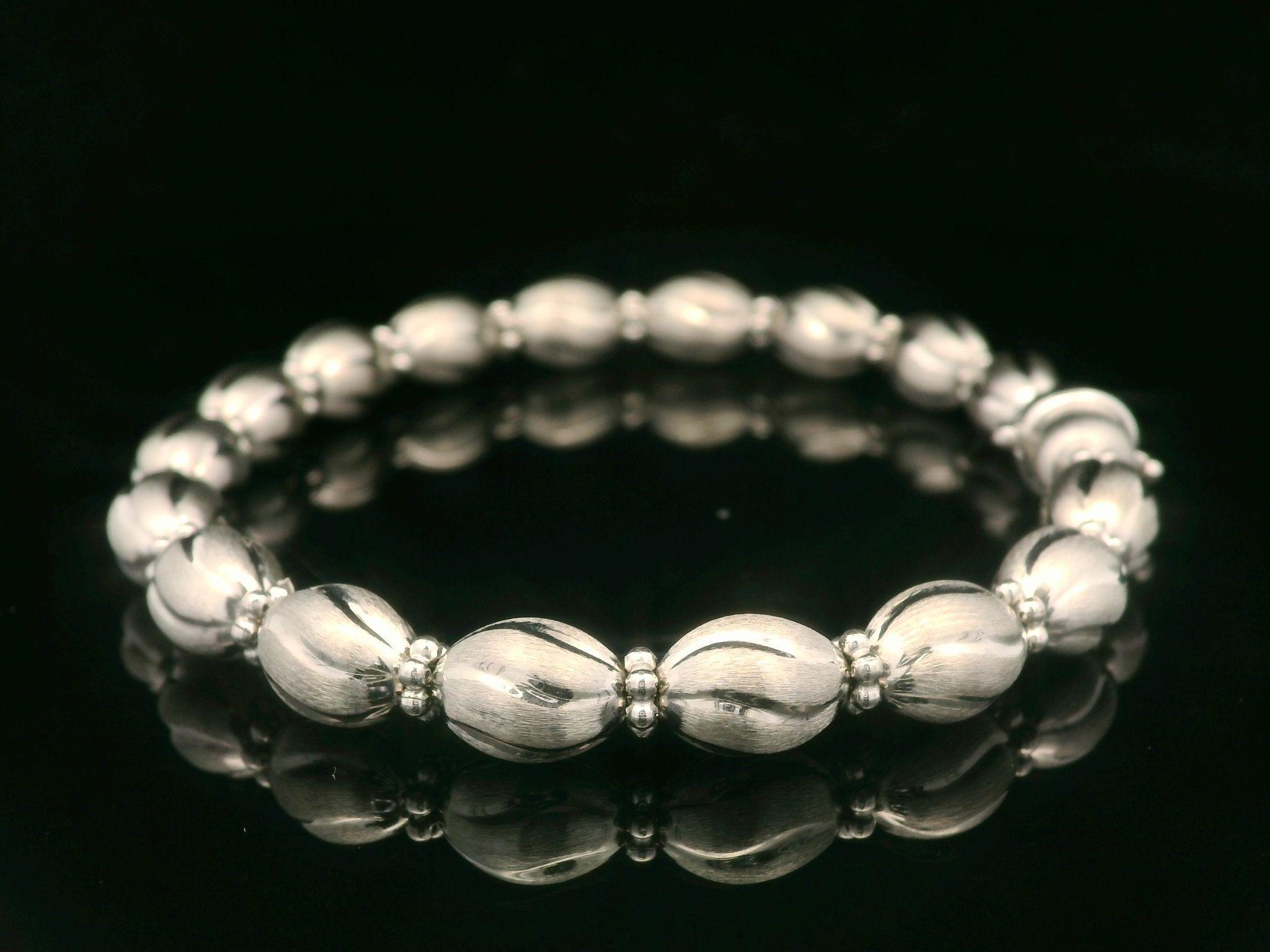 Italienisches 14k Weißgold 7