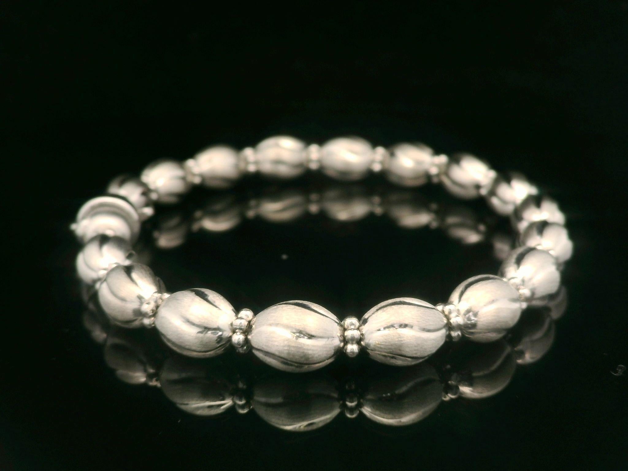 Italienisches 14k Weißgold 7