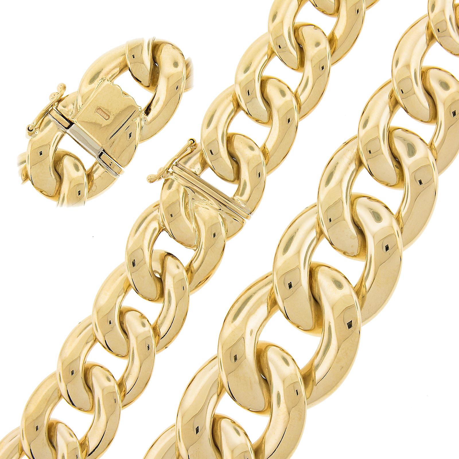 Donna Collana girocollo in oro giallo 14k 17