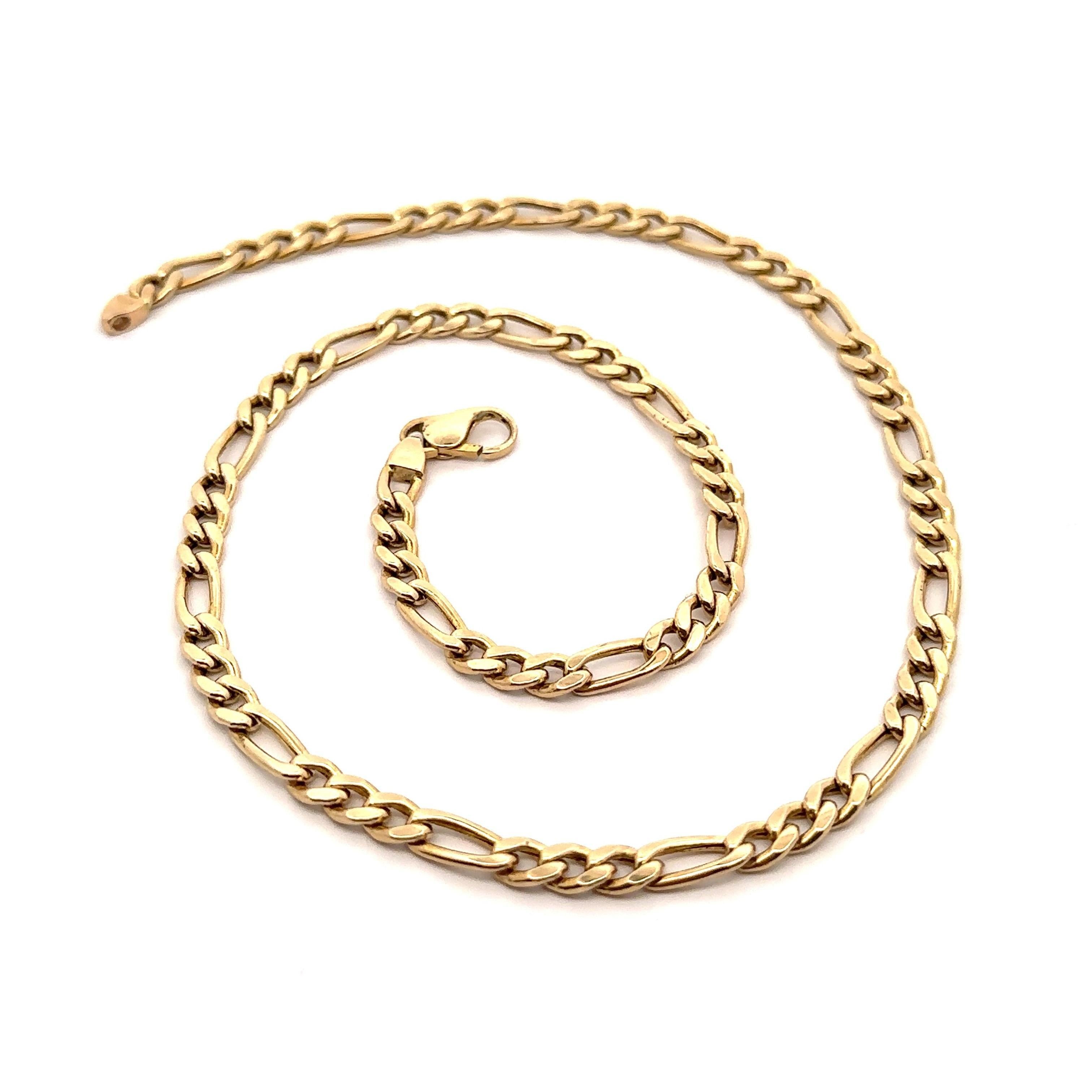 Italienische 14k Gelbgold 18