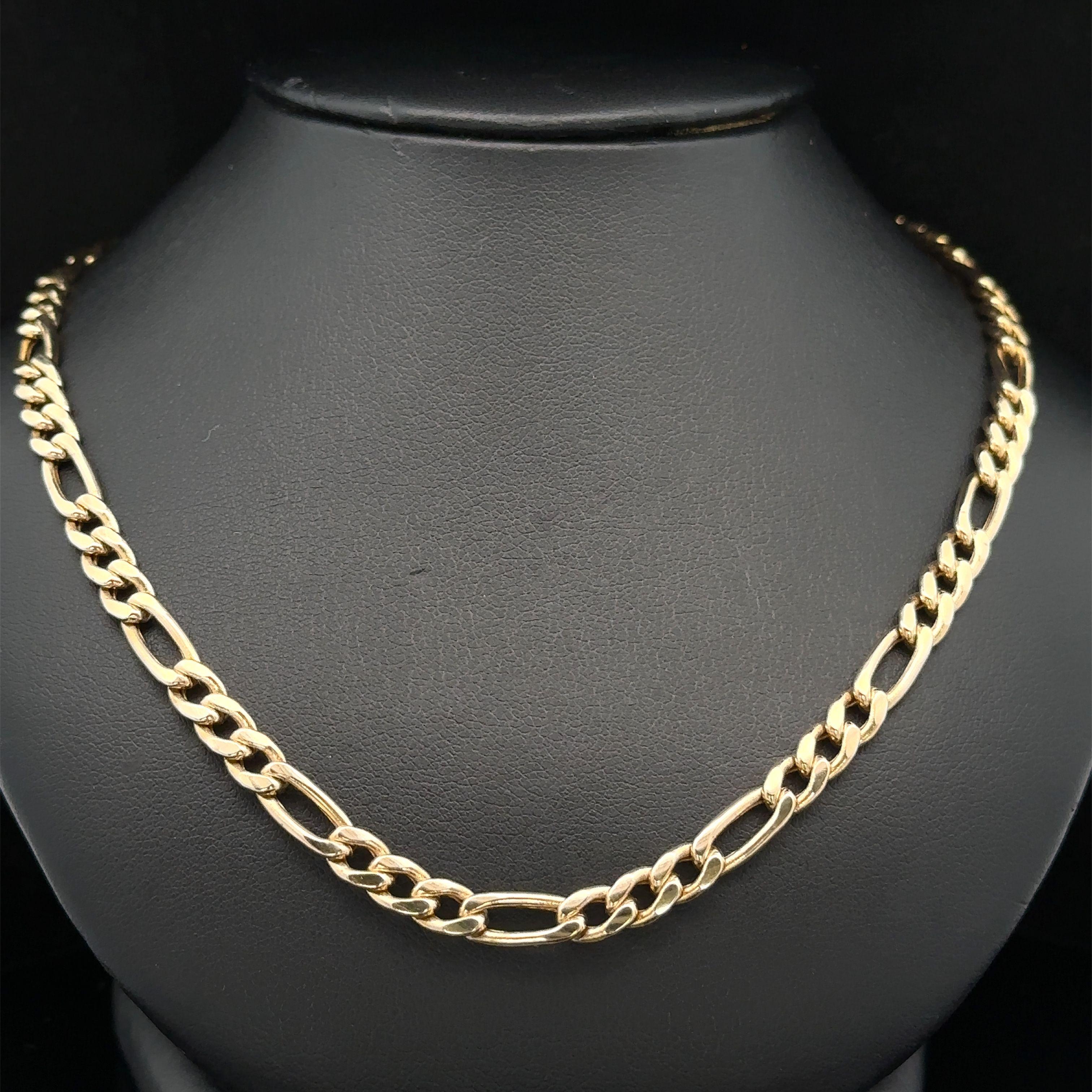 Italienische 14k Gelbgold 18