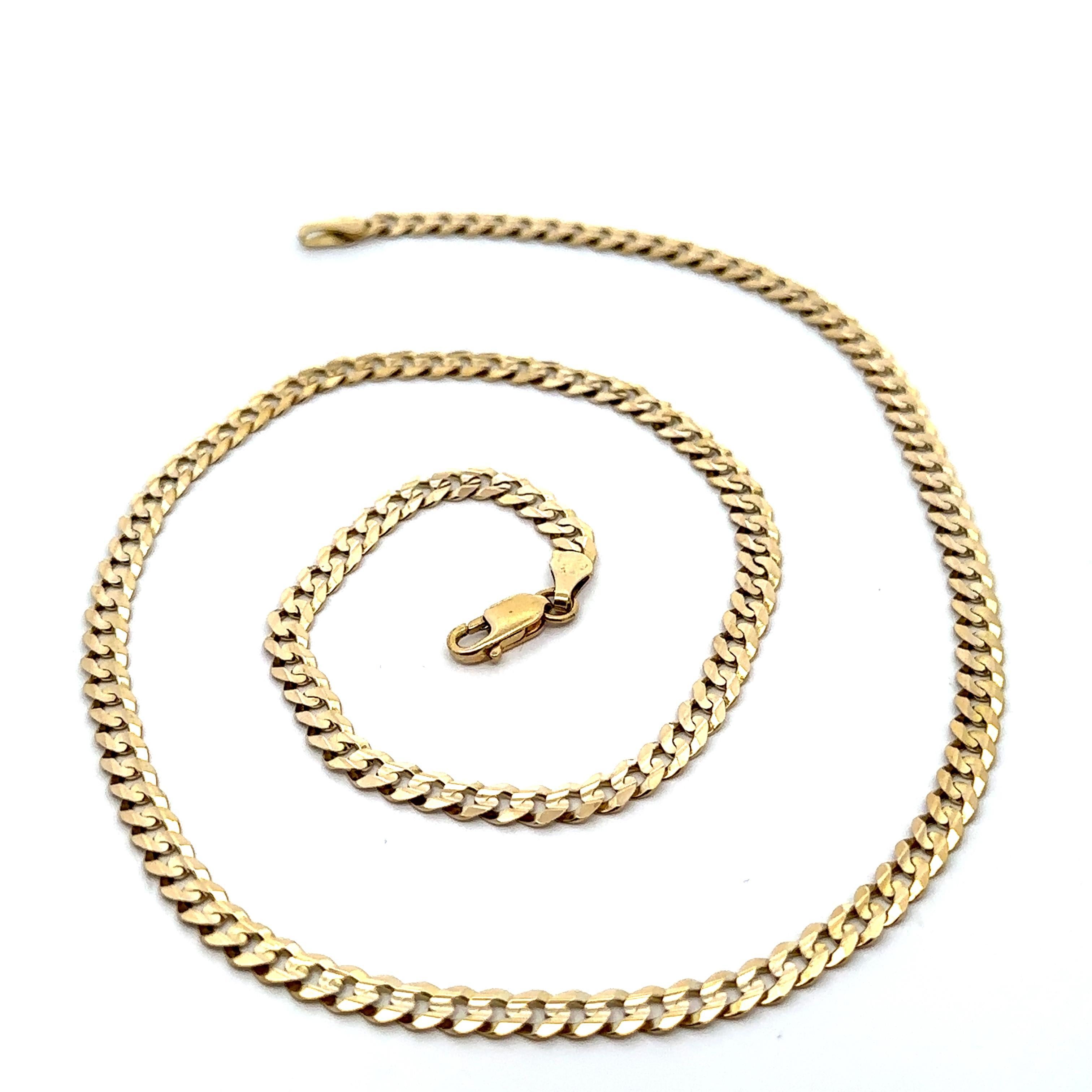 Italian 14k Yellow Gold 20