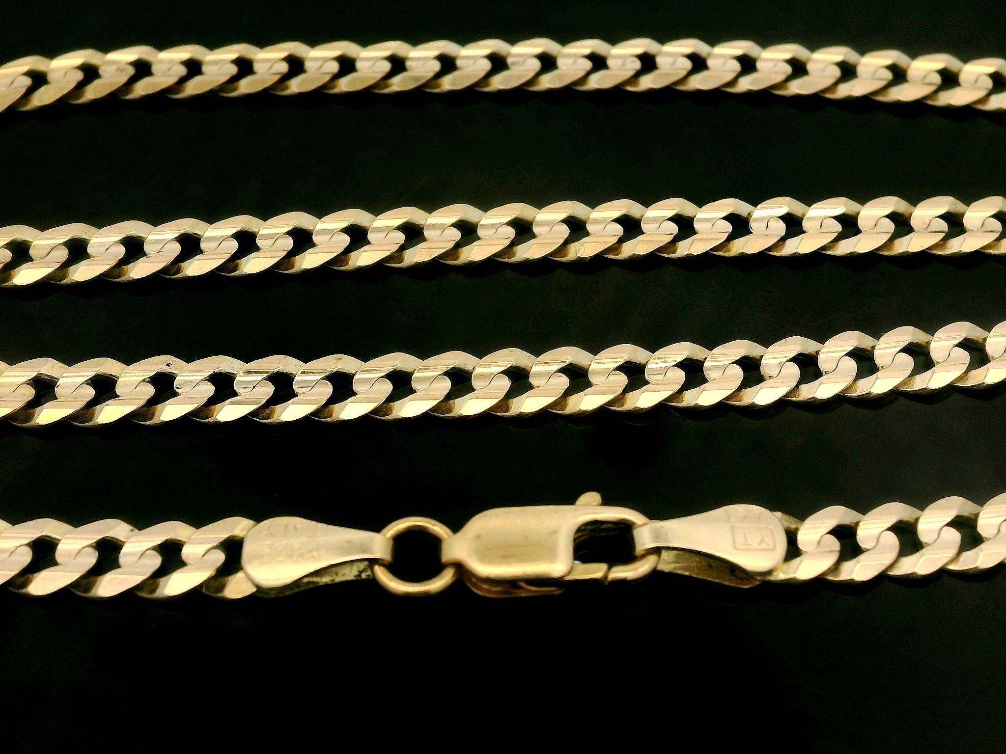Italian 14k Yellow Gold 20