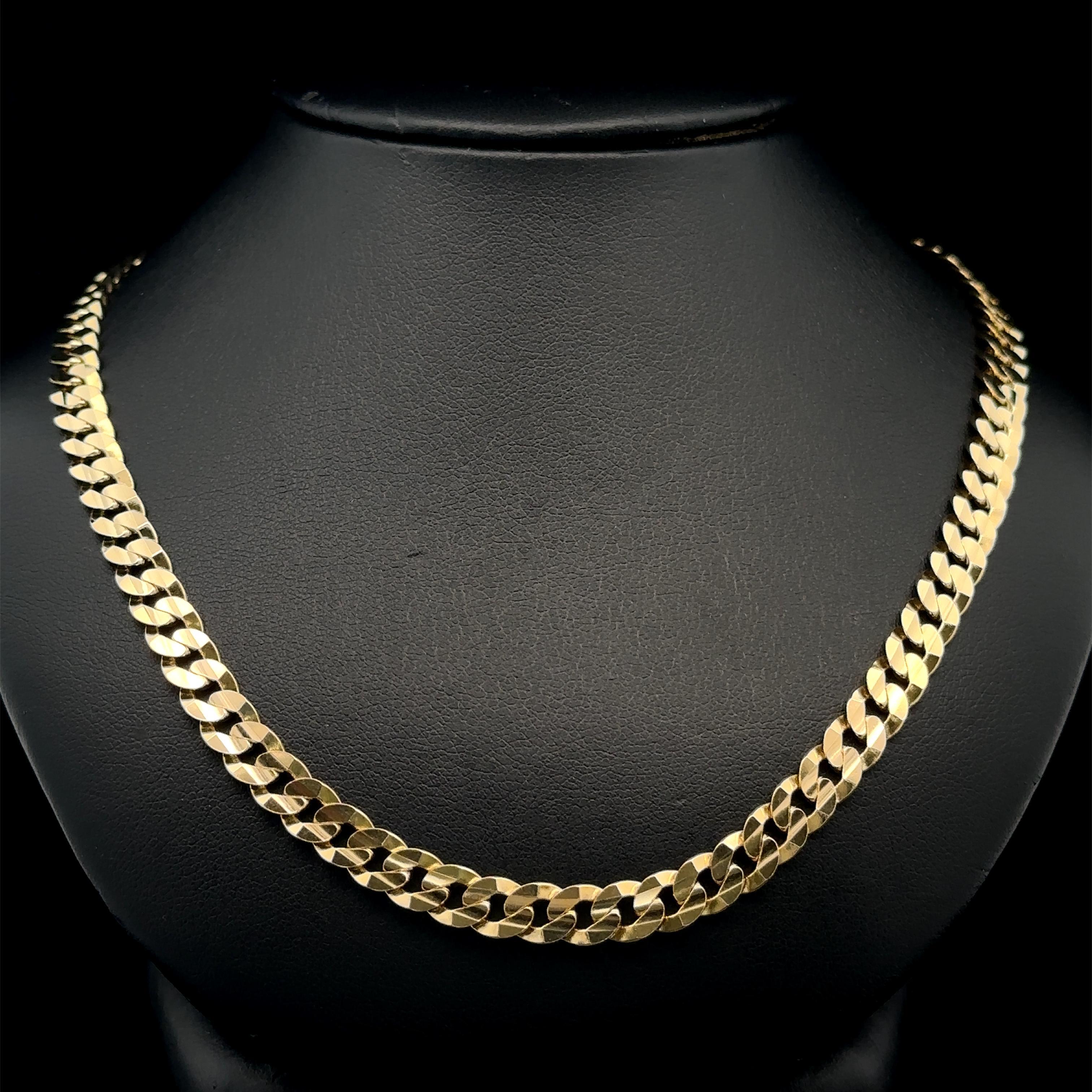 Italienische 14k Gelbgold 22