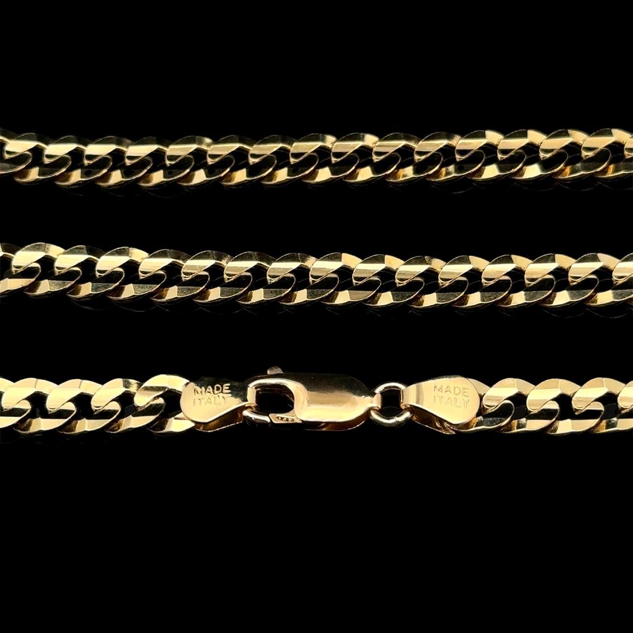 Italienische 14k Gelbgold 22