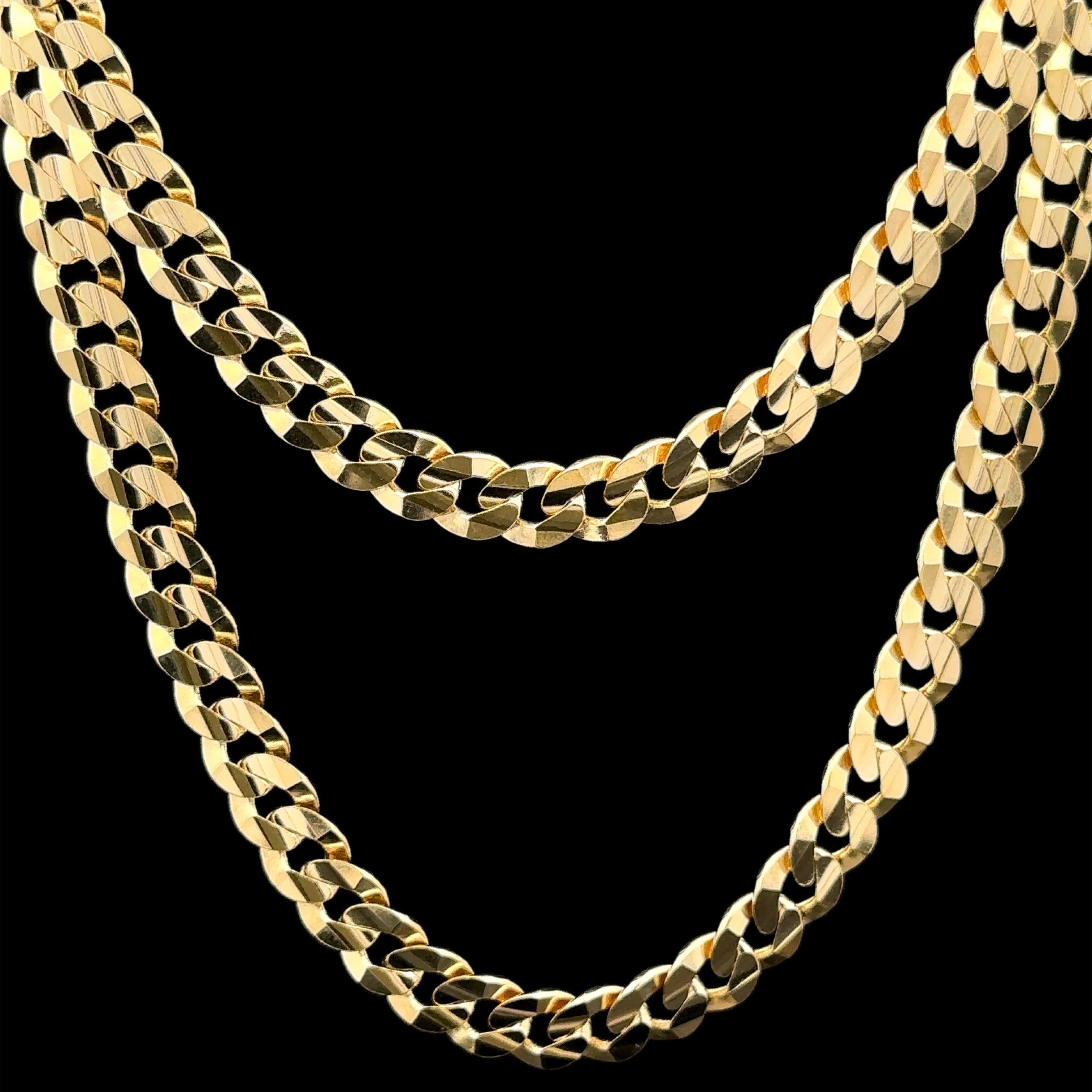 Italienische 14k Gelbgold 22