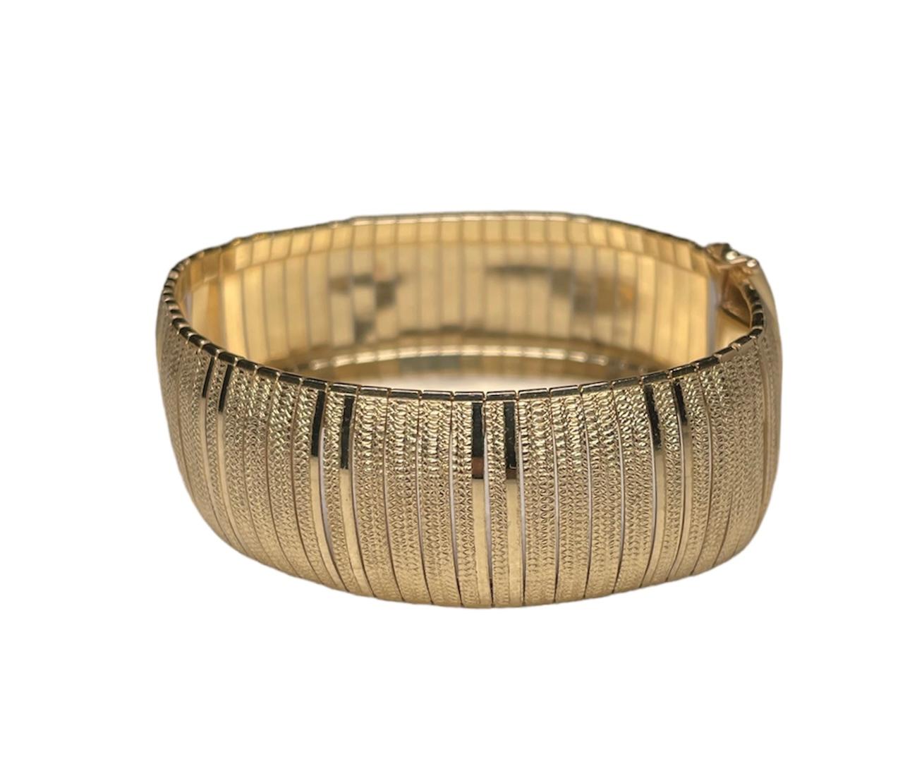 aurafin 14k gold bracelet
