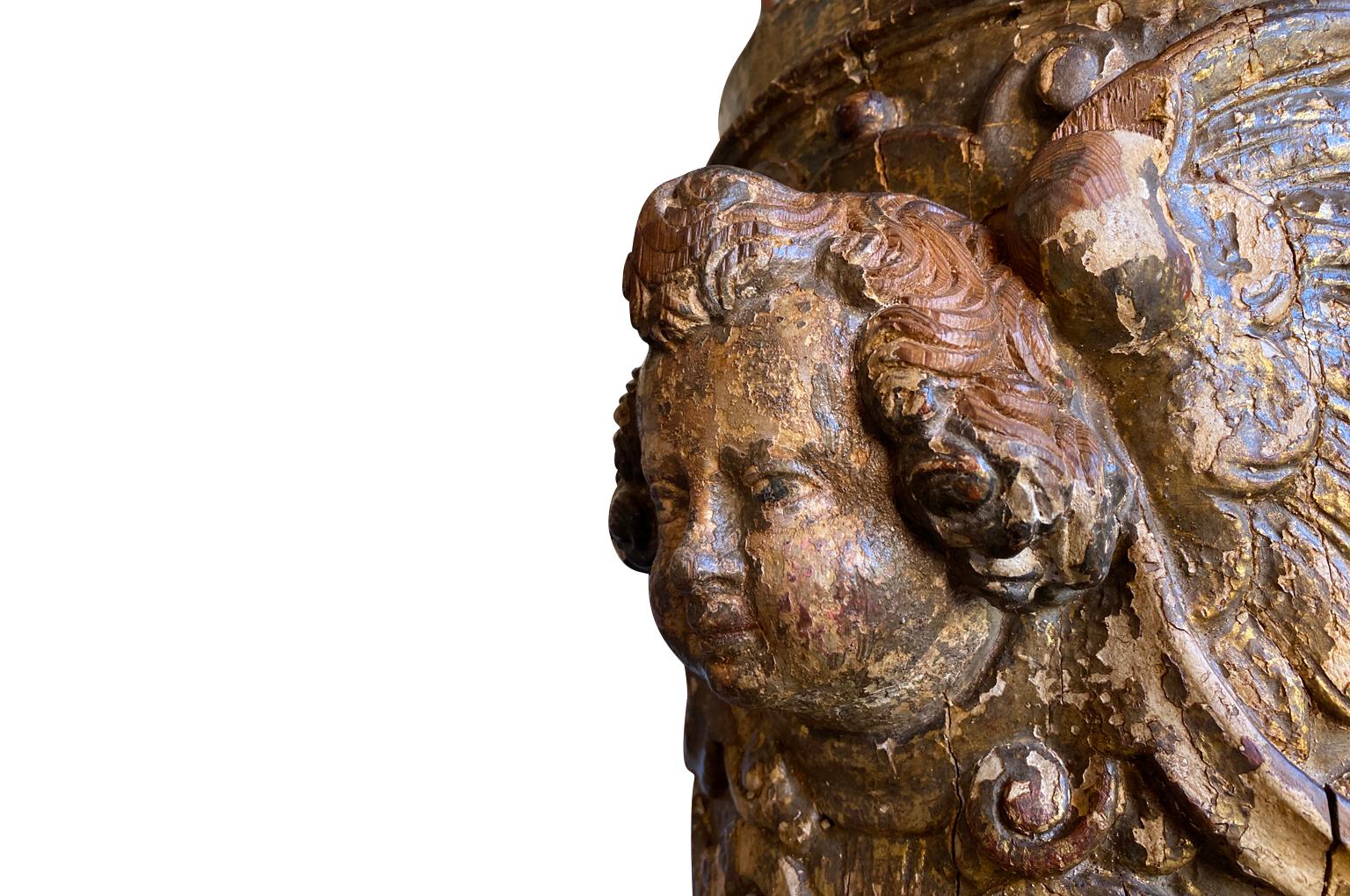  Italian 16th Century Column Pedestal For Sale 1