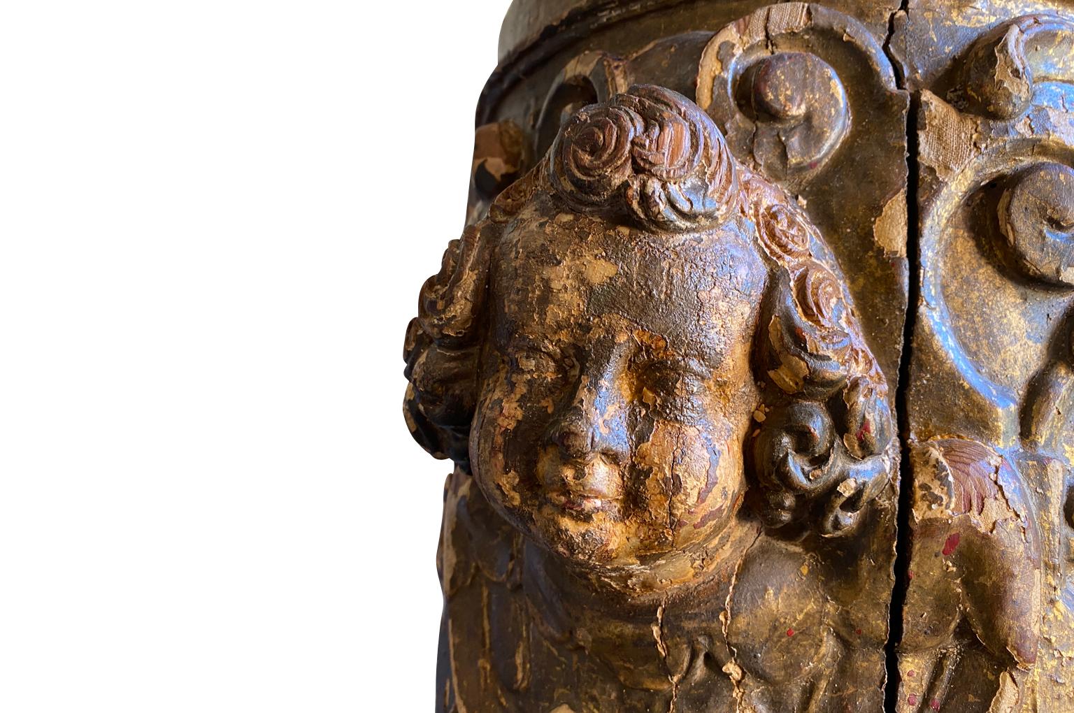  Italian 16th Century Column Pedestal For Sale 2