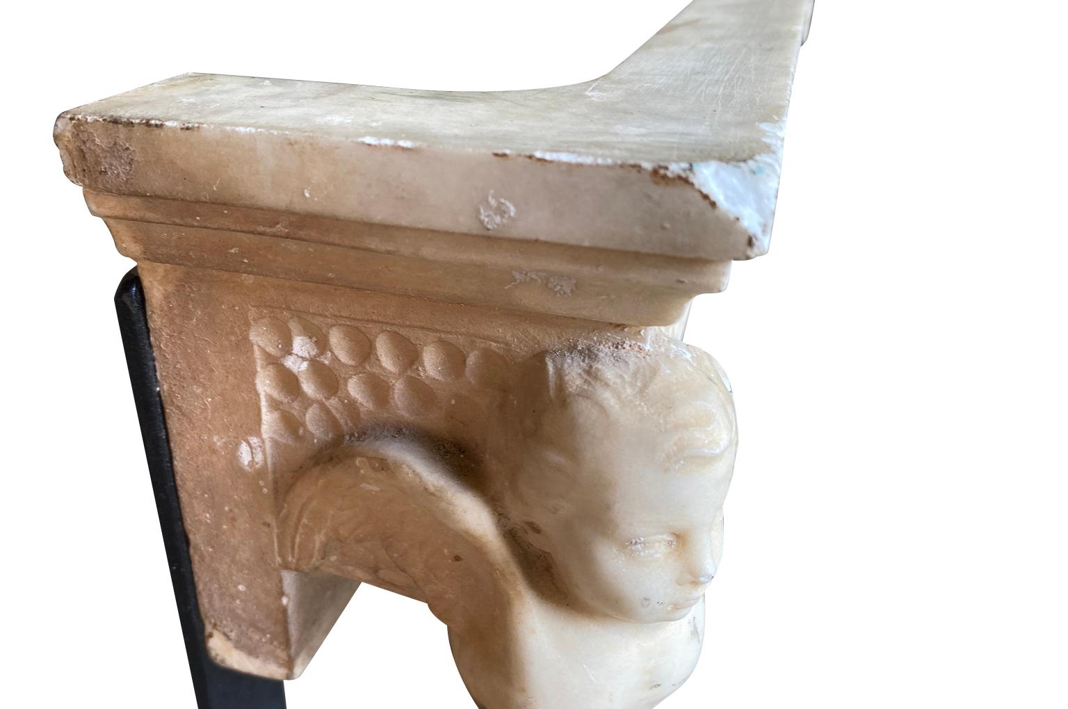 Italian 16th Century Marble Fragment For Sale 2