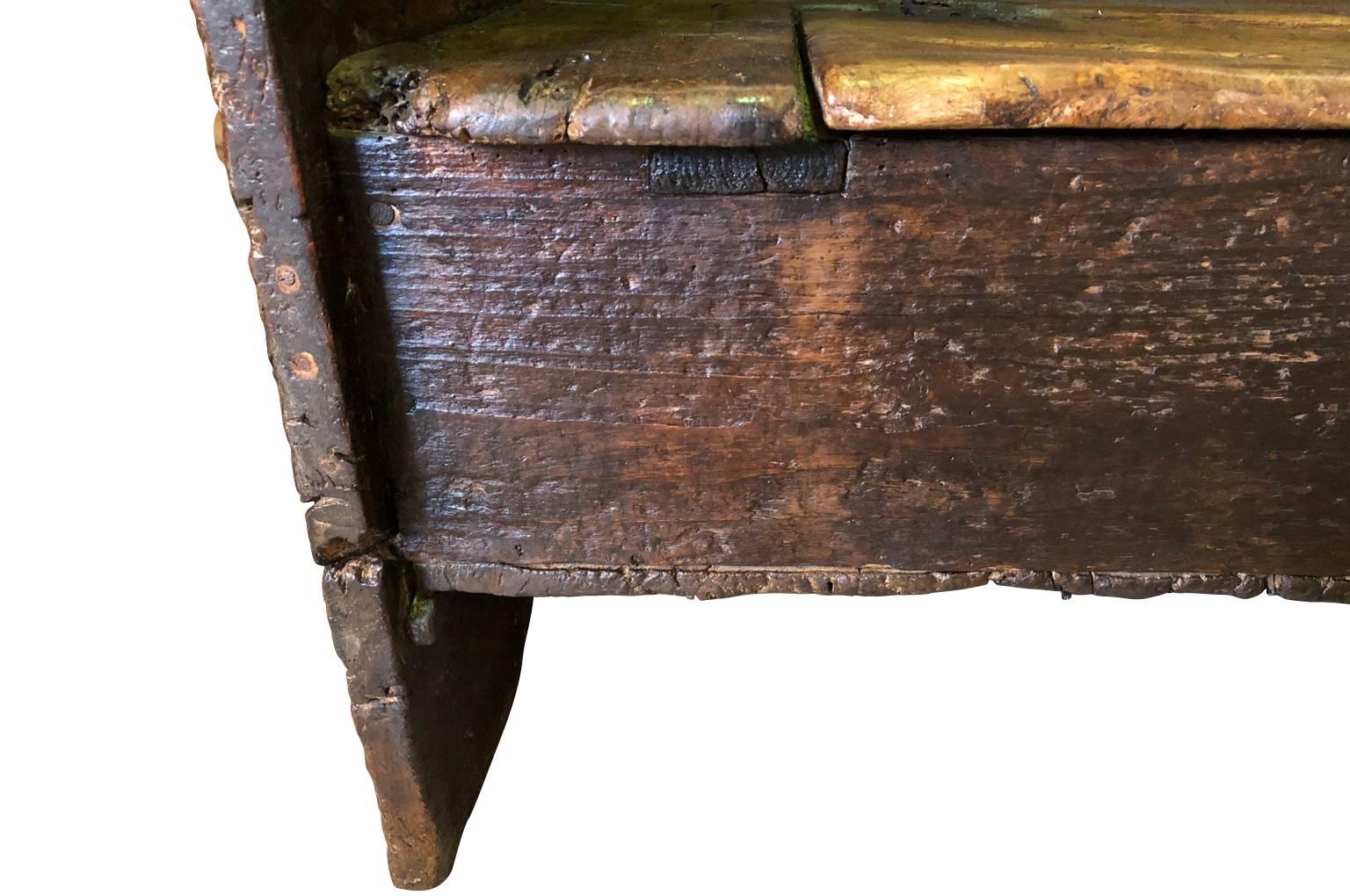 Italian 17th Century Bench 2