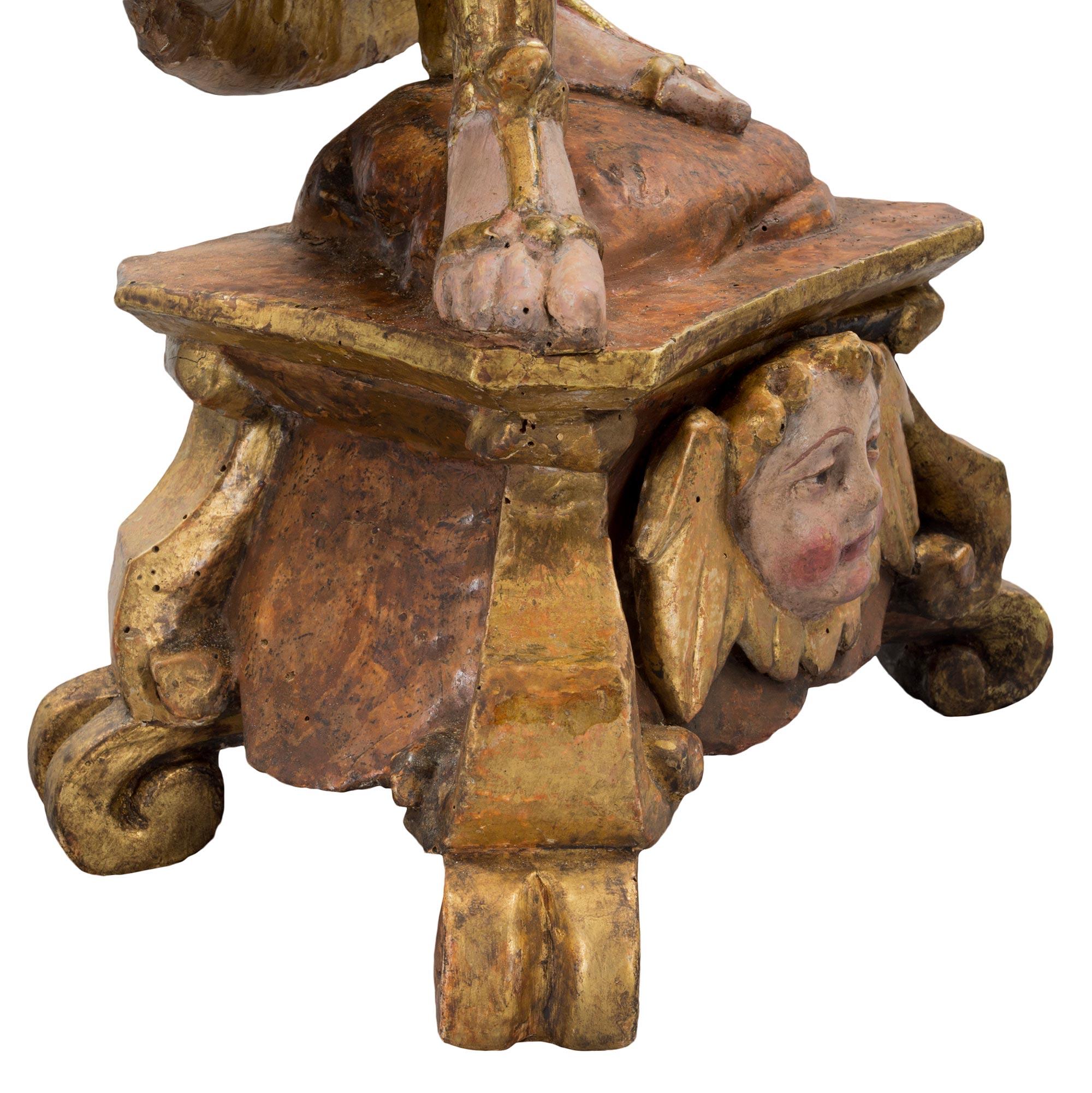  Italian 17th Century Candleholders from Northern Italy, circa 1670 For Sale 7