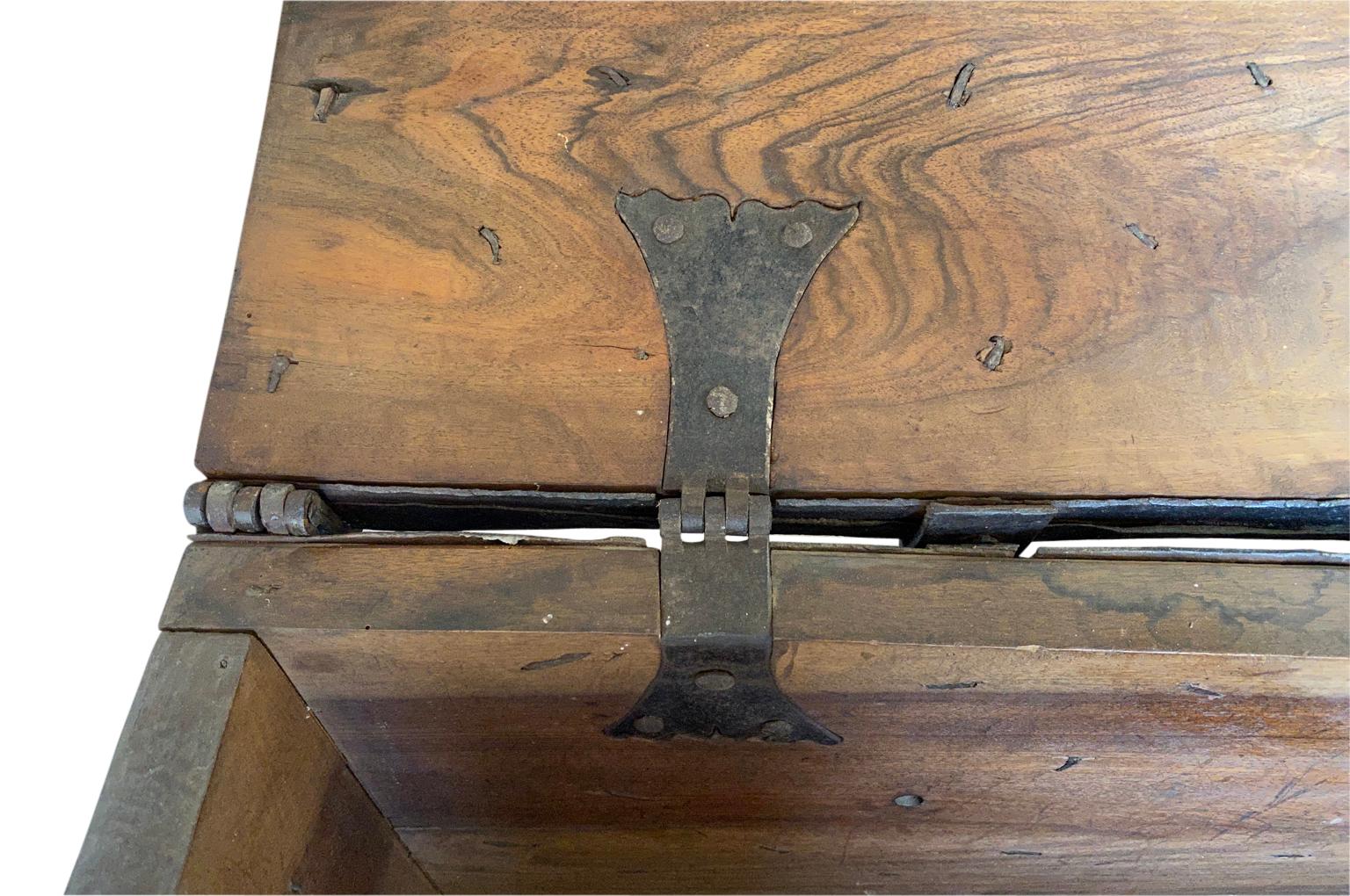 Italian 17th Century Coffre Forte, Strong Box For Sale 11