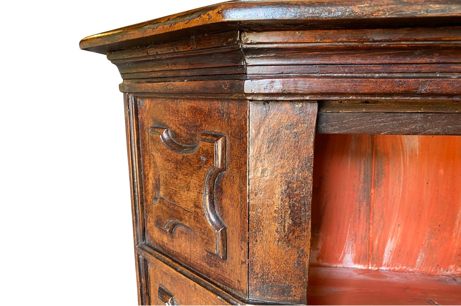 Italian 17th Century Commode A Portes For Sale 8