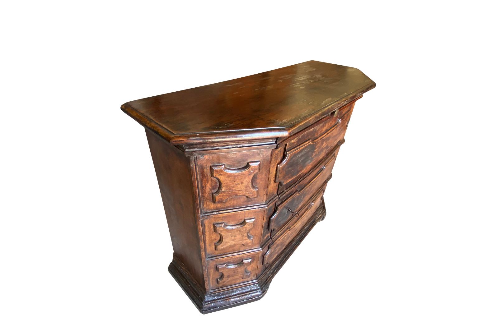 Italian 17th Century Commode A Portes For Sale 2