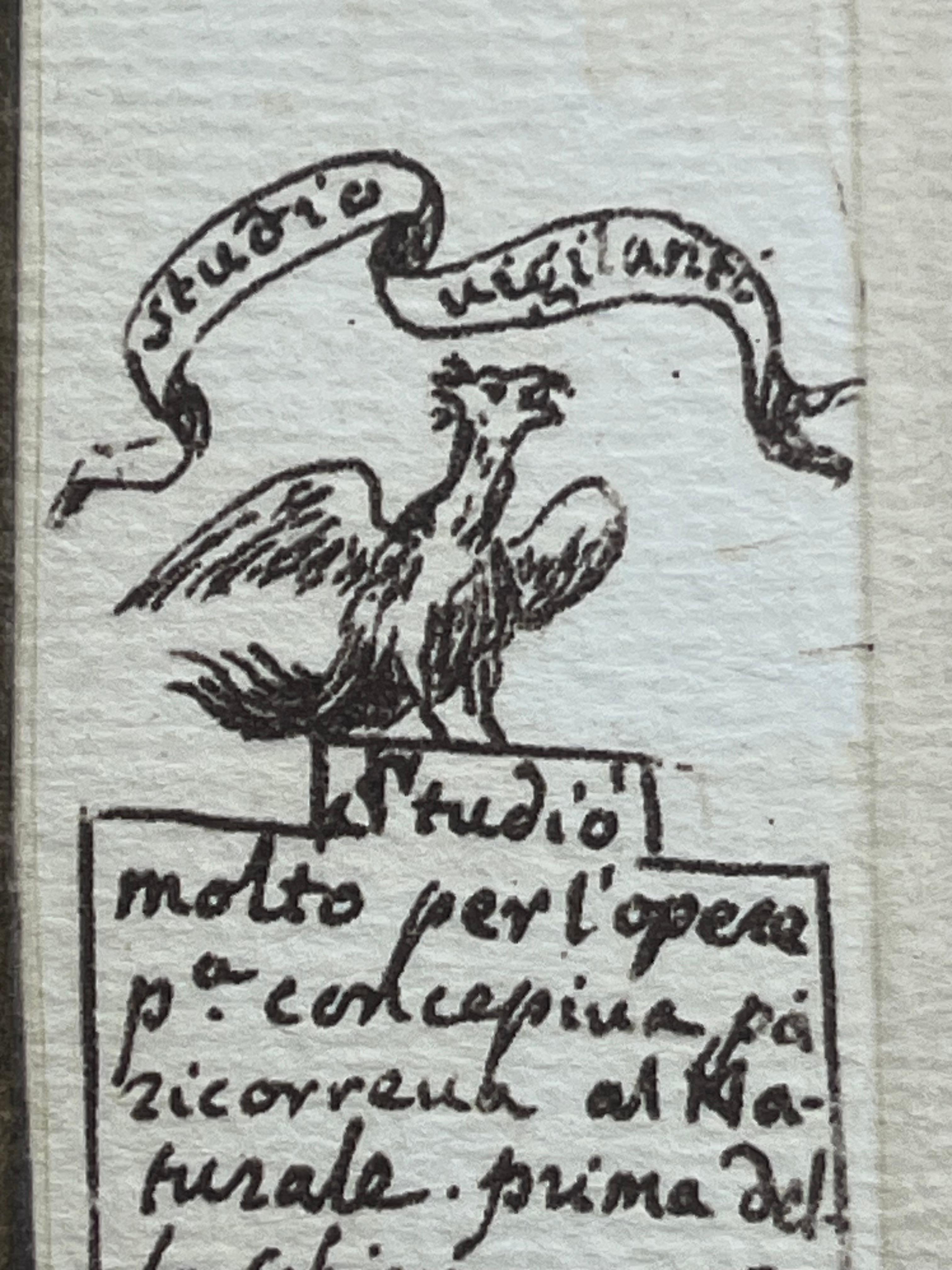 Italian 17th Century Etching after Federico Barocci 1535-1612. Bon état - En vente à Vero Beach, FL